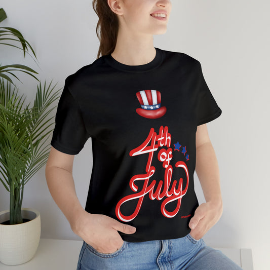 Black T-Shirt Graphic Tees for Men and Women Graphic Tee Shirts for Black Tshirt Outfits 4th July Petrova Designs