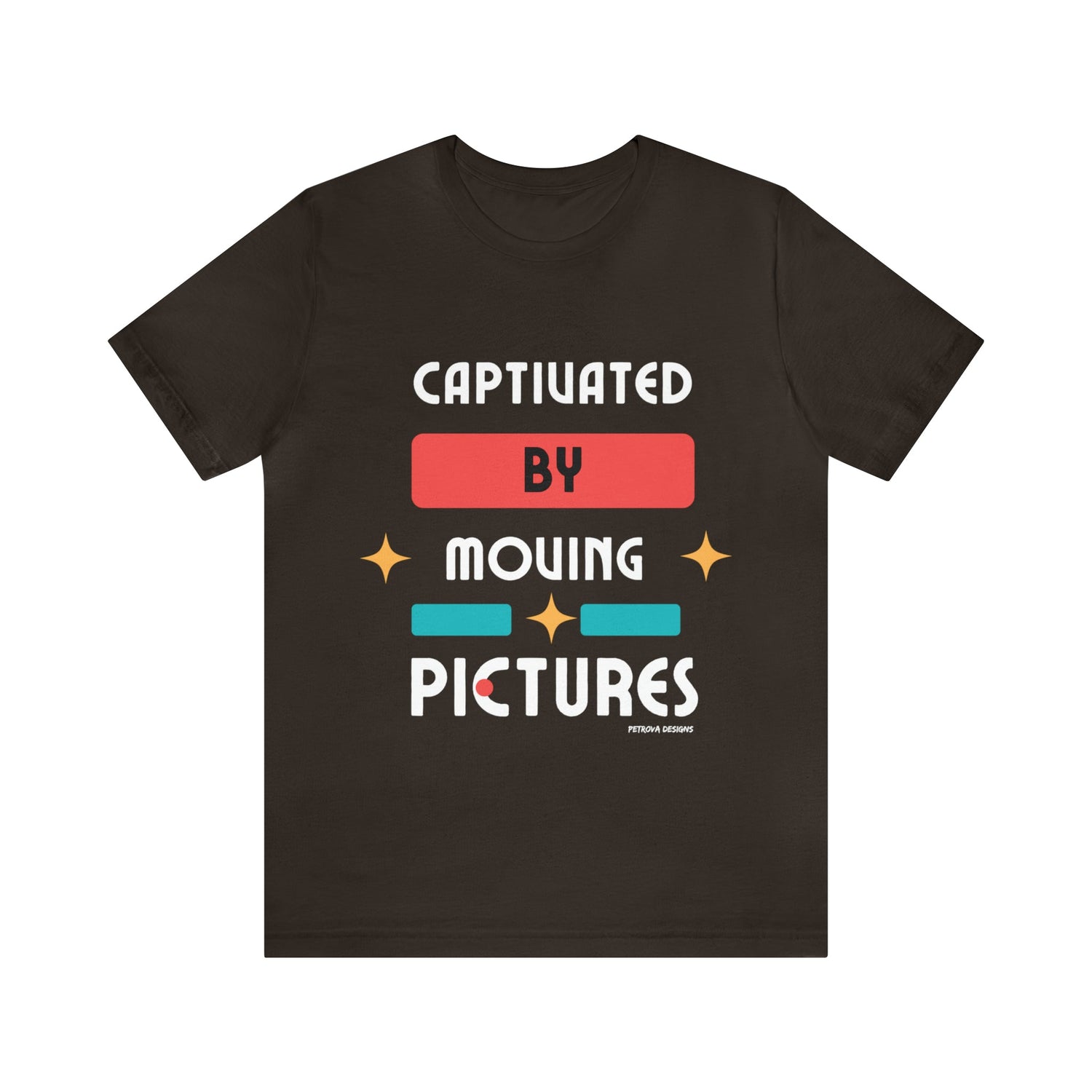 T-Shirt Graphic Tees for Men and Women Graphic Tee Shirts for Black Tshirt Outfits Movie Cinema Lover Petrova Designs