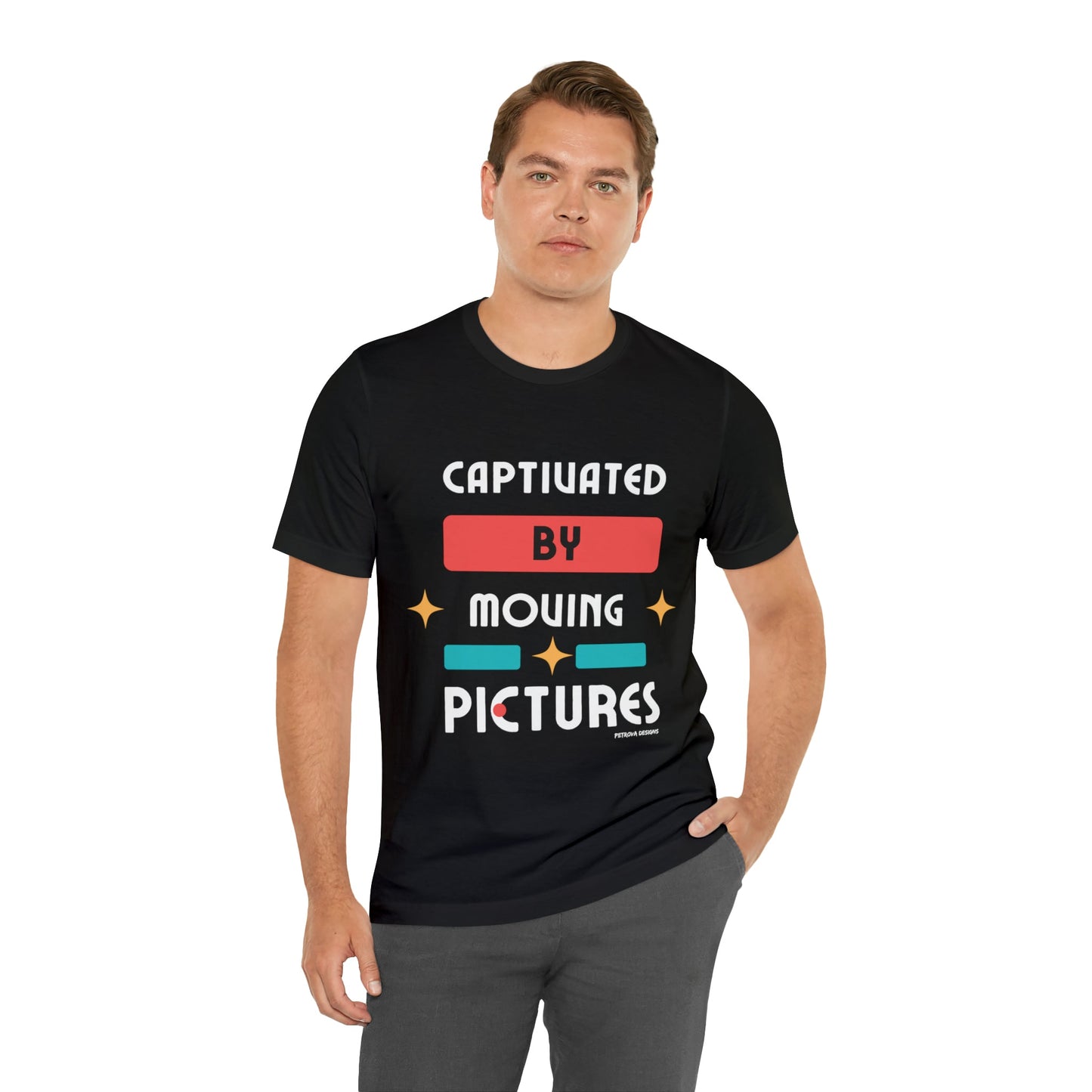 T-Shirt Graphic Tees for Men and Women Graphic Tee Shirts for Black Tshirt Outfits Movie Cinema Lover Petrova Designs