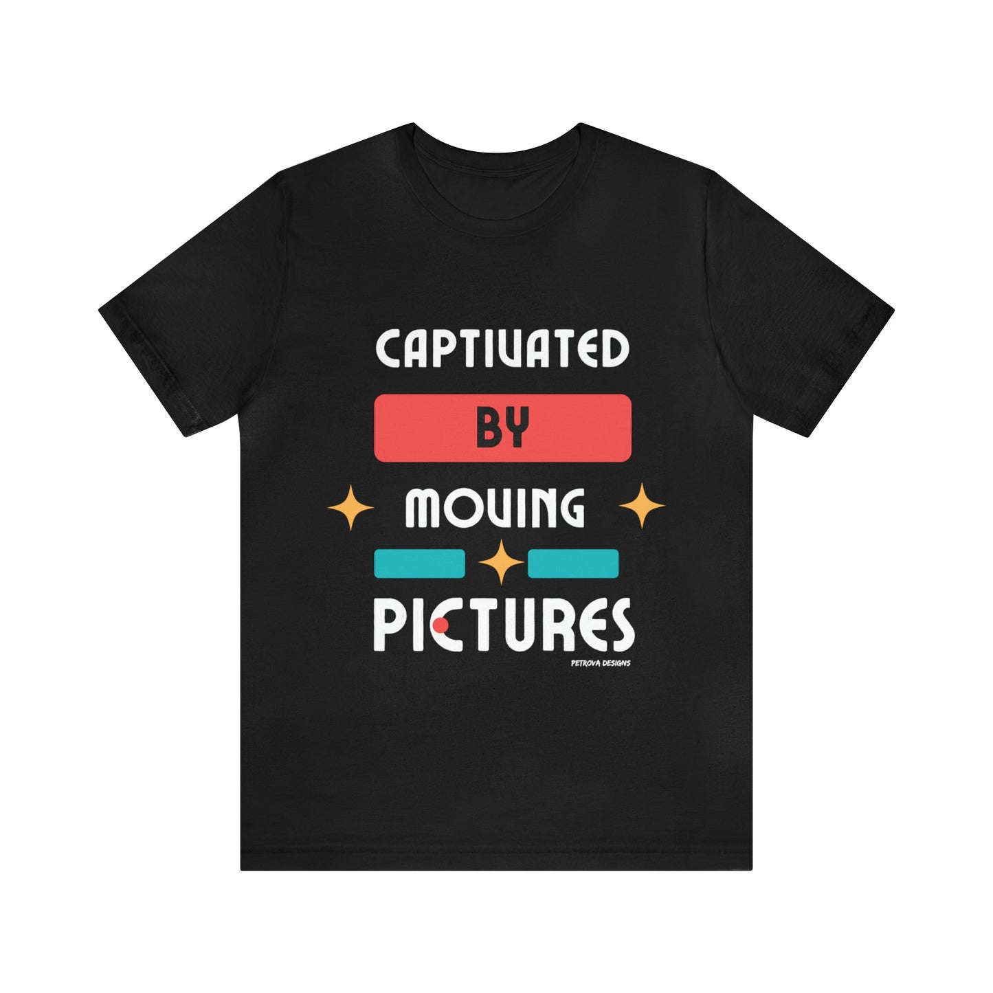 T-Shirt Graphic Tees for Men and Women Graphic Tee Shirts for Black Tshirt Outfits Movie Cinema Lover Petrova Designs