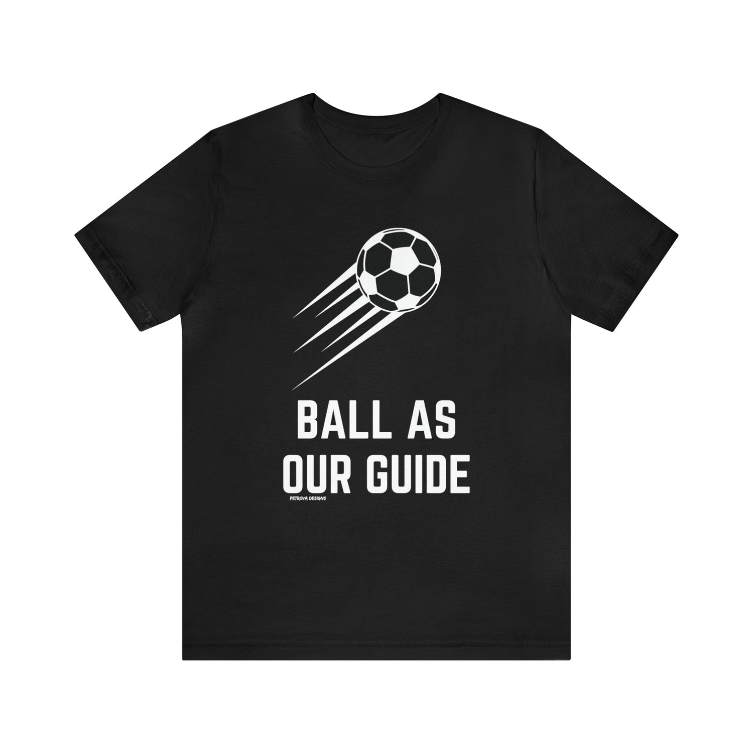 T-Shirt Graphic Tees for Men and Women Graphic Tee Shirts for Black Tshirt Outfits Soccer Football Petrova Designs