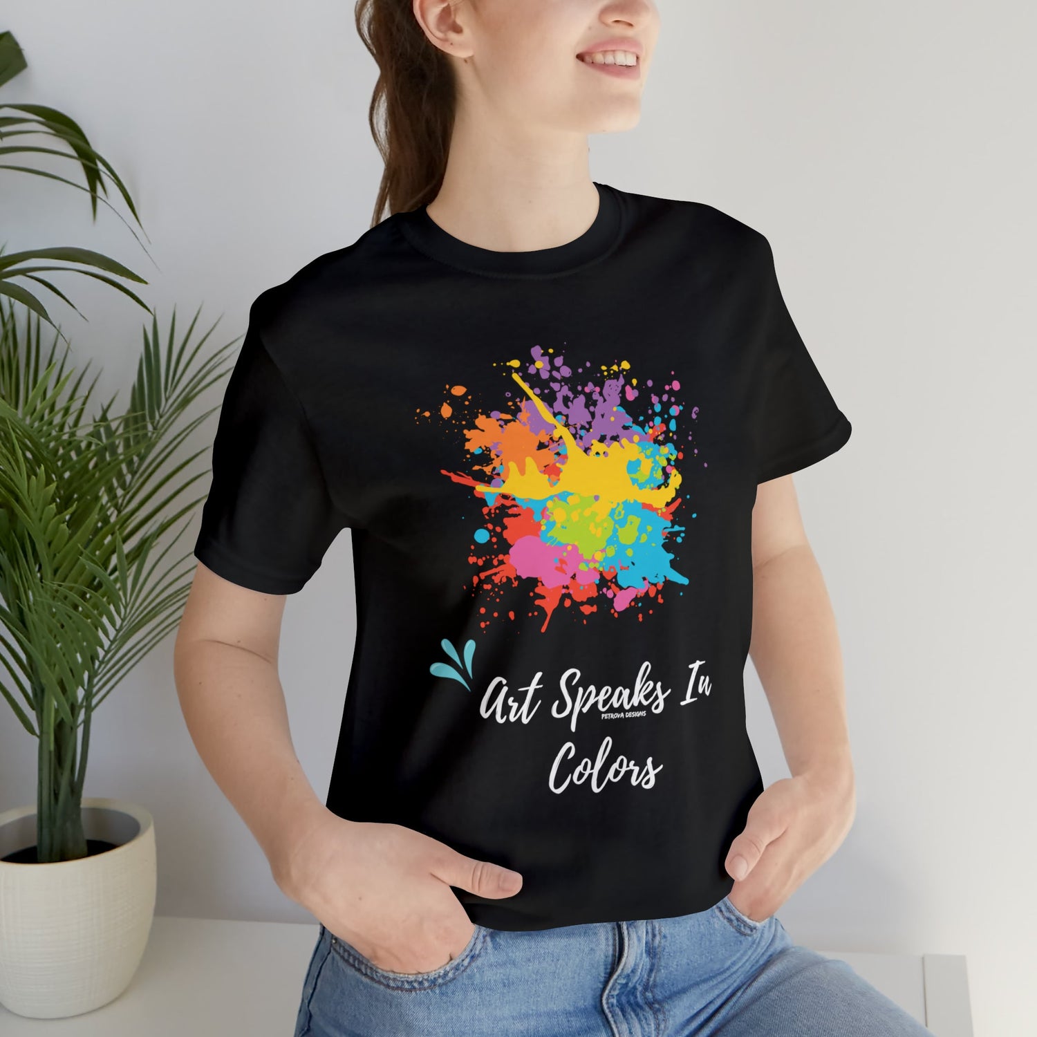 Short Sleeve T-Shirt for Your Hobbies Aesthetic by Petrova Designs