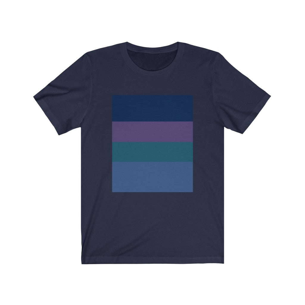 Navy T-Shirt Graphic Tees for Men and Women Graphic Tee Shirts for Tshirt Outfits Cool Abstract Petrova Designs