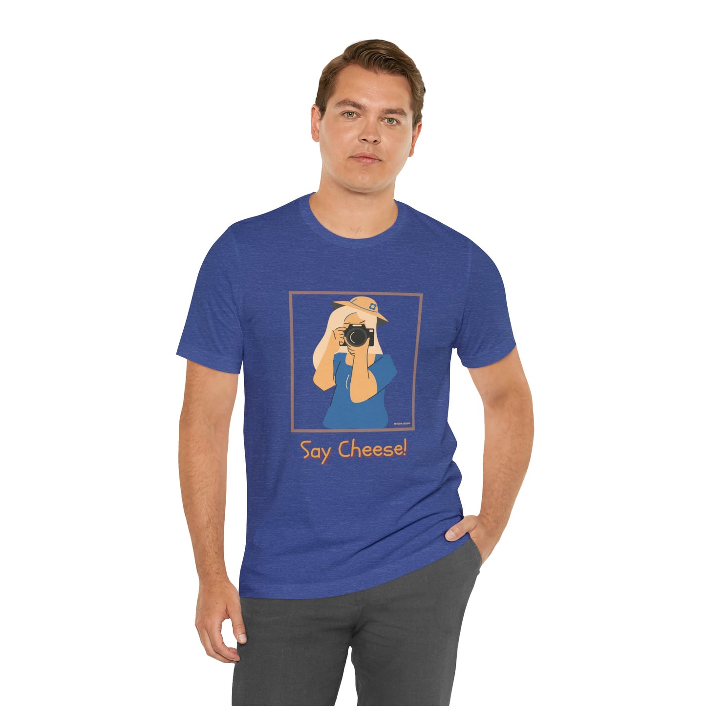 T-Shirt Graphic Tees for Men and Women Graphic Tee Shirts for Tshirt Outfits Say Cheese Petrova Designs