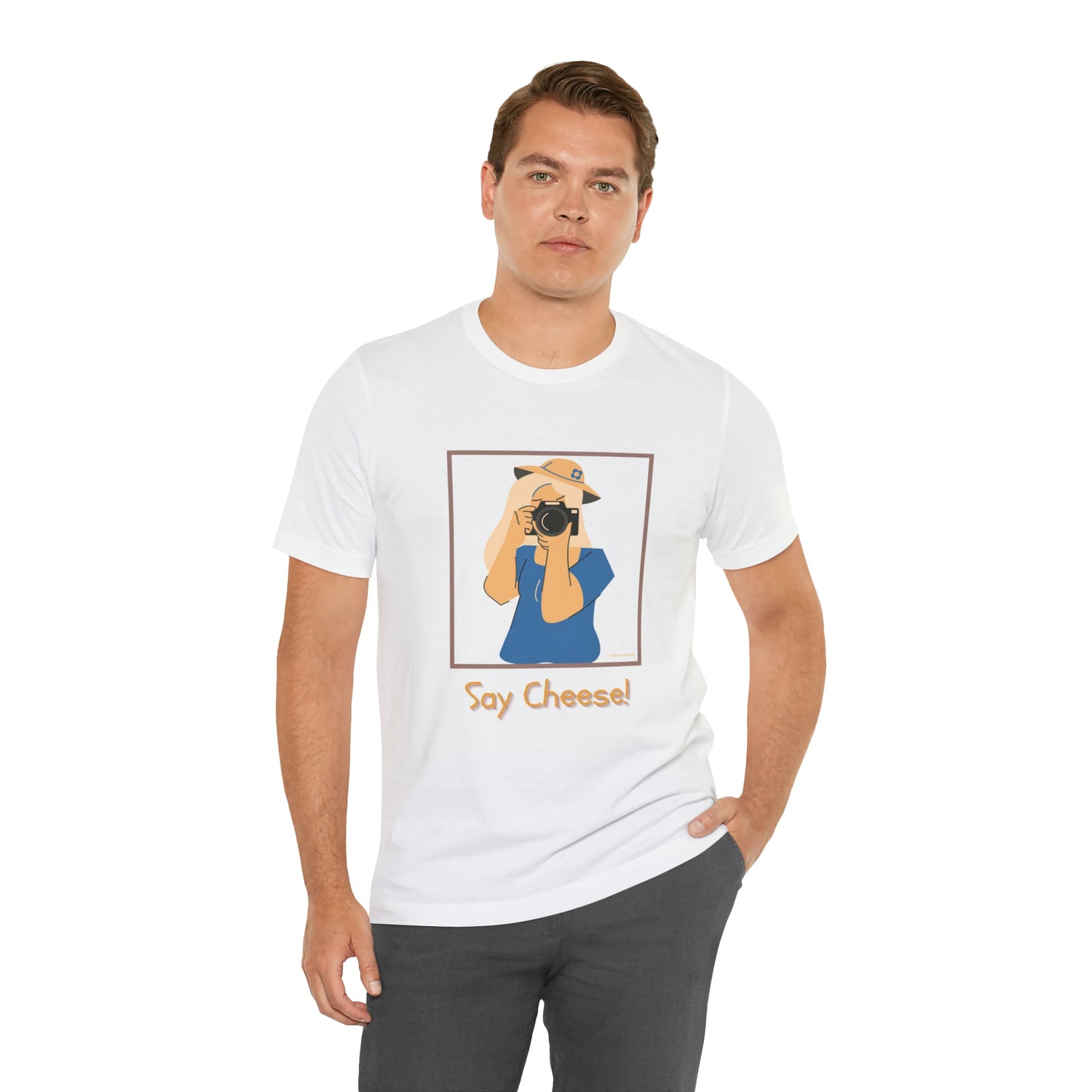 T-Shirt Graphic Tees for Men and Women Graphic Tee Shirts for Tshirt Outfits Say Cheese Petrova Designs