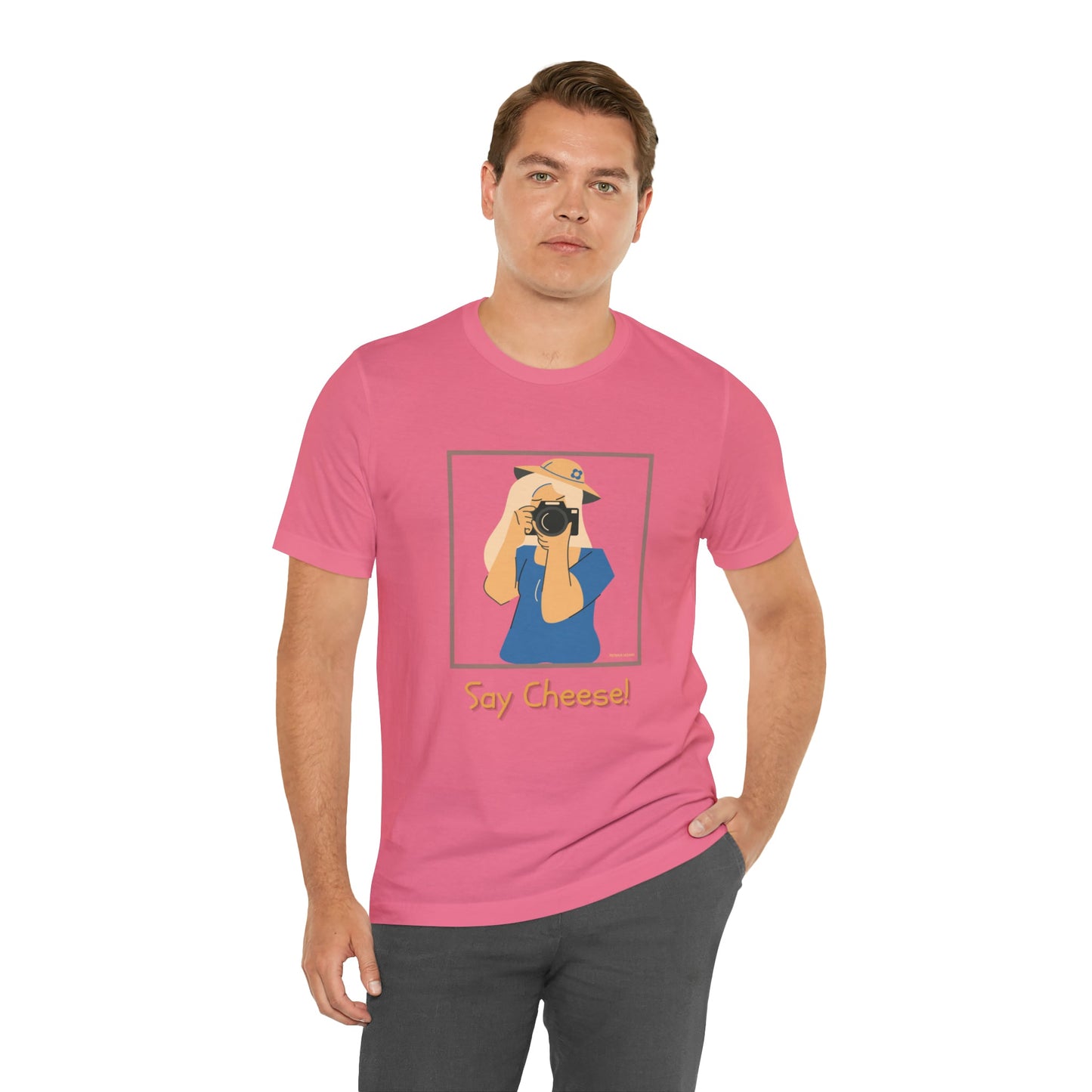 T-Shirt Graphic Tees for Men and Women Graphic Tee Shirts for Tshirt Outfits Say Cheese Petrova Designs