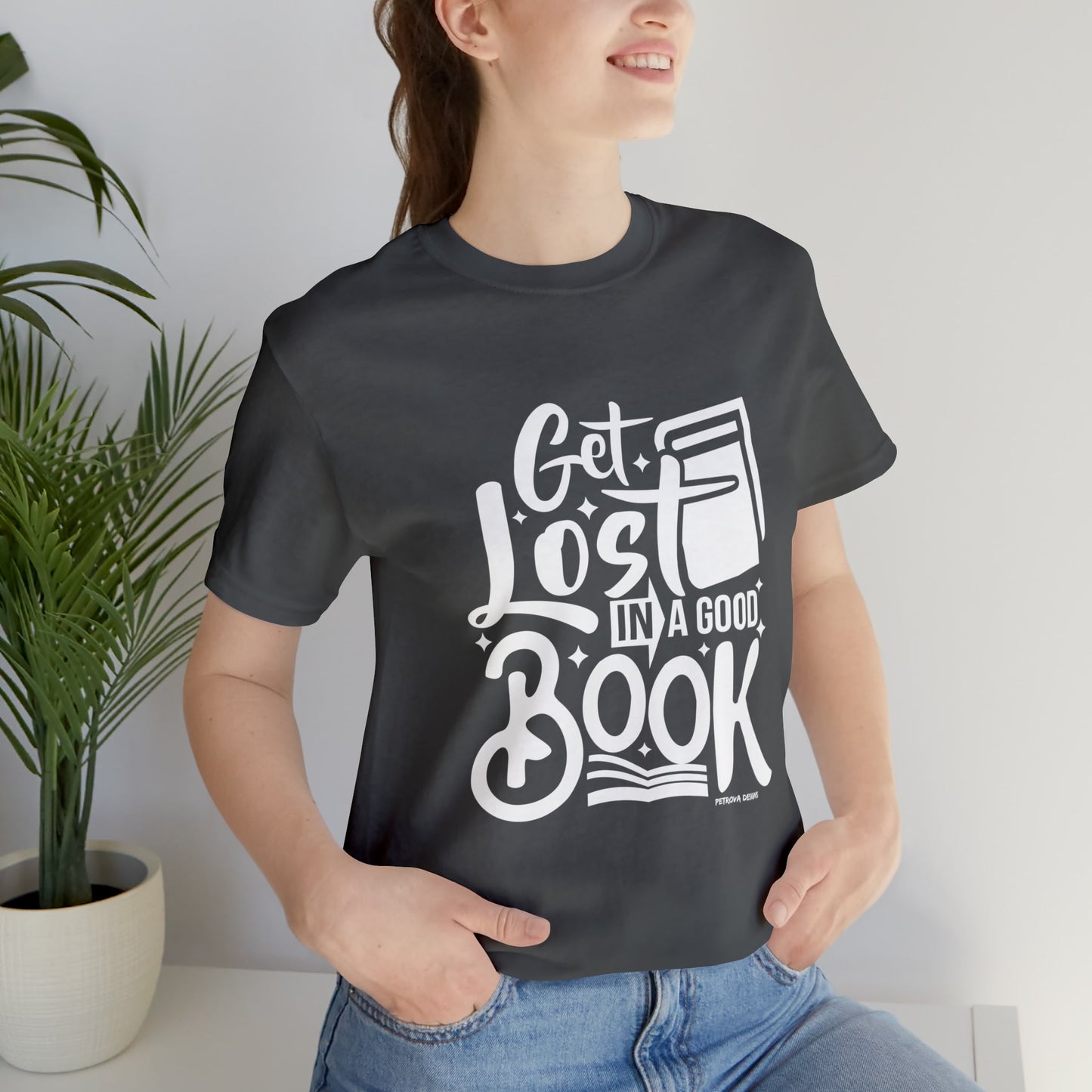 Asphalt T-Shirt Graphic Tees Men's and Women's Bella Canvas Shirts for Black Tshirt Outfit Book Petrova Designs