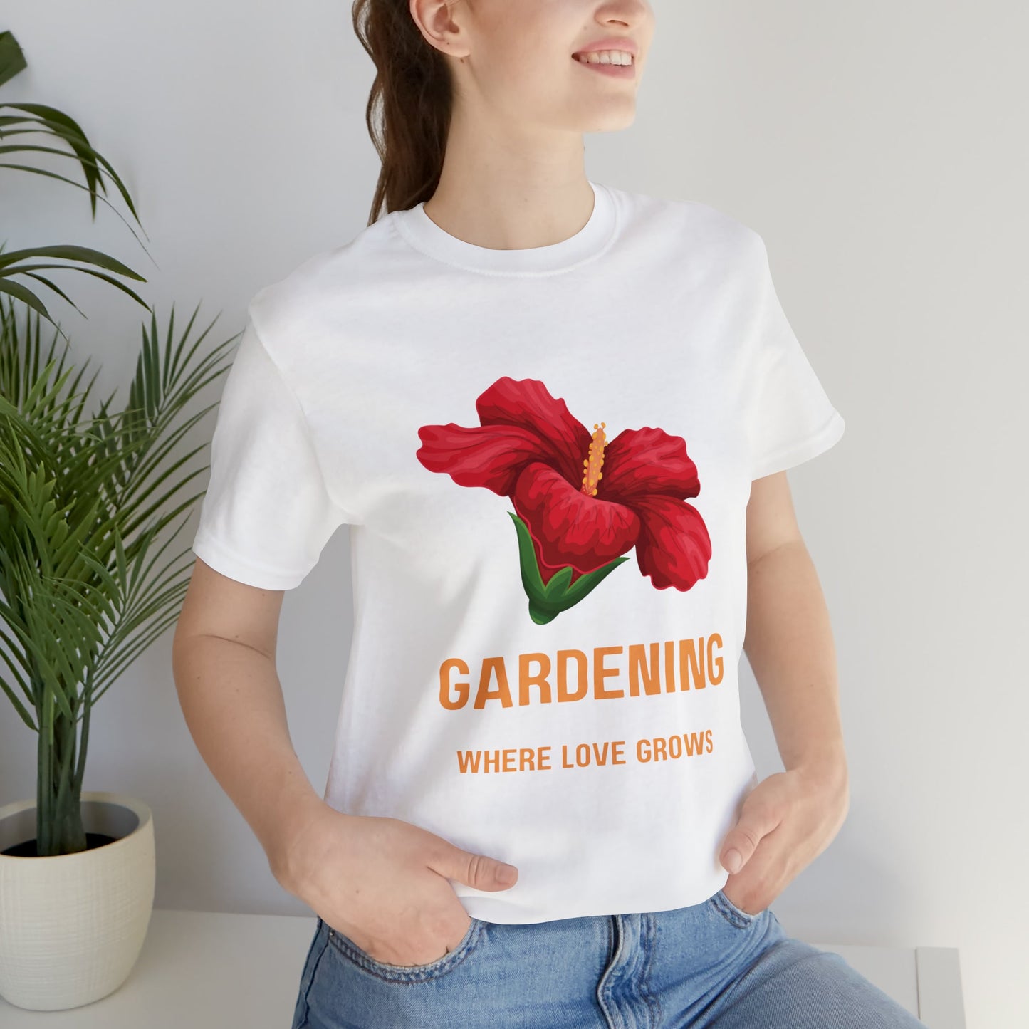 T-Shirt Graphic Tees Men's and Women's Bella Canvas Shirts for Black Tshirt Outfit Gardener Petrova Designs