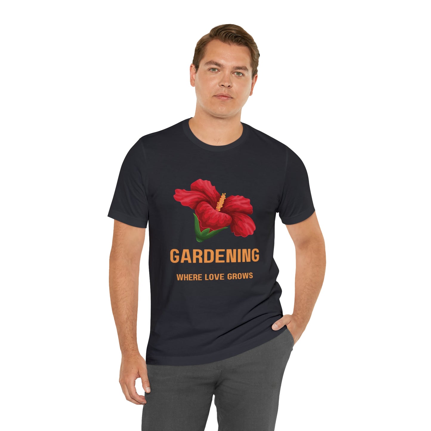 T-Shirt Graphic Tees Men's and Women's Bella Canvas Shirts for Black Tshirt Outfit Gardener Petrova Designs