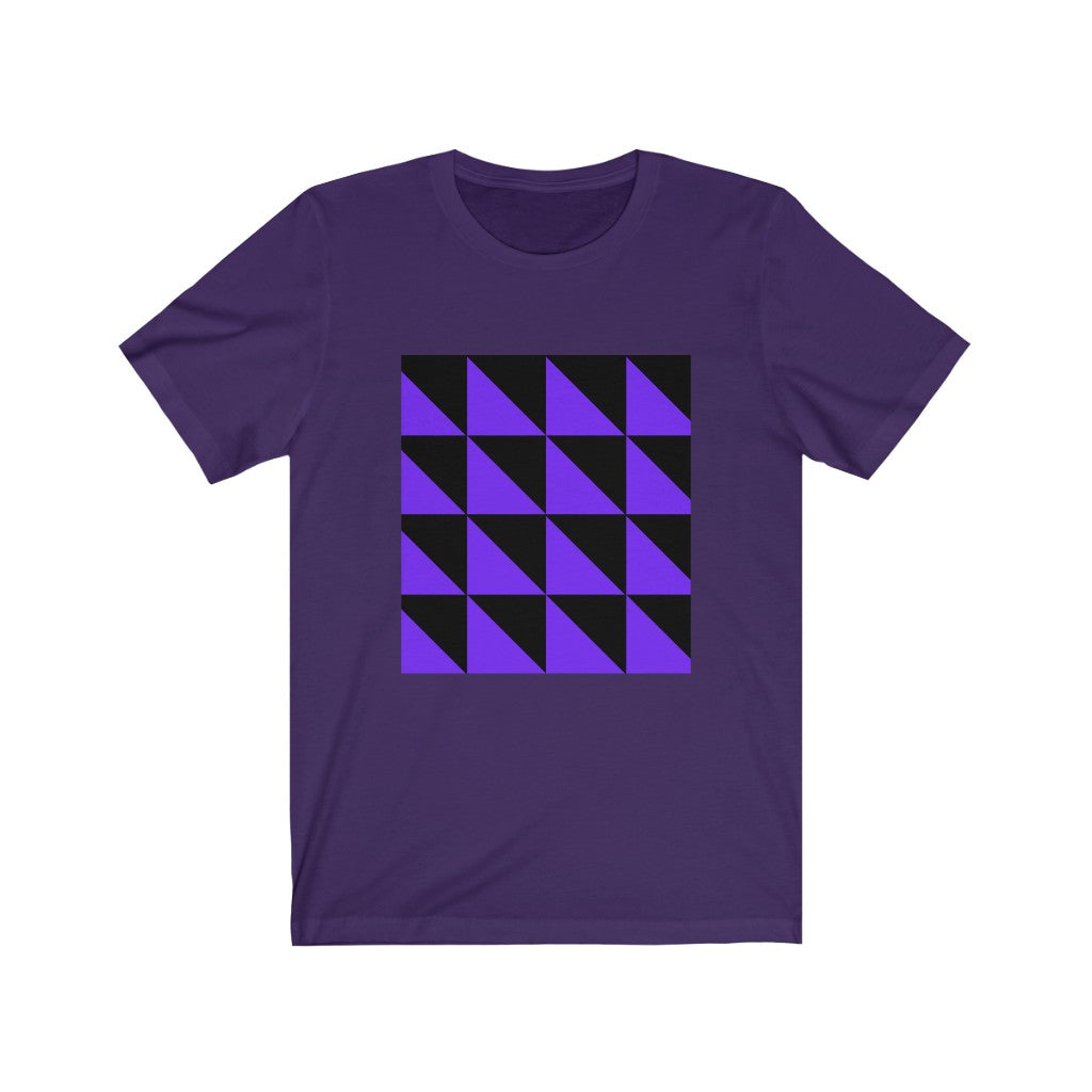 Team Purple T-Shirt Graphic Tees Men's and Women's Bella Canvas Shirts for Tshirt Outfit Fashion Abstract Petrova Designs