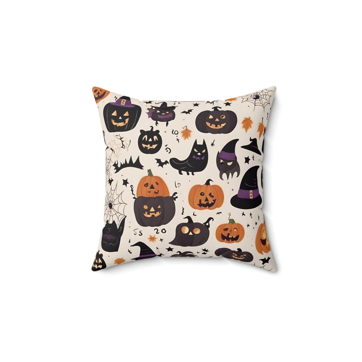 14" × 14" Home Decor Halloween Accent Pillows for Throw Pillows Decor for Couch or Sofa Patterned Petrova Designs