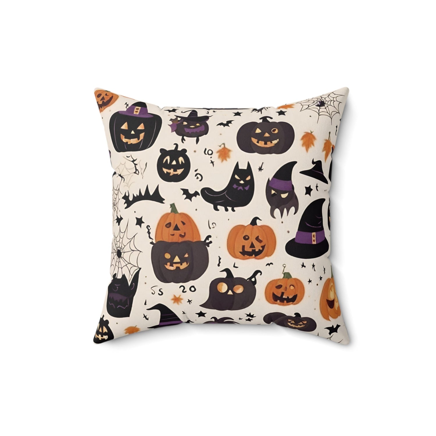 16" × 16" Home Decor Halloween Accent Pillows for Throw Pillows Decor for Couch or Sofa Patterned Petrova Designs