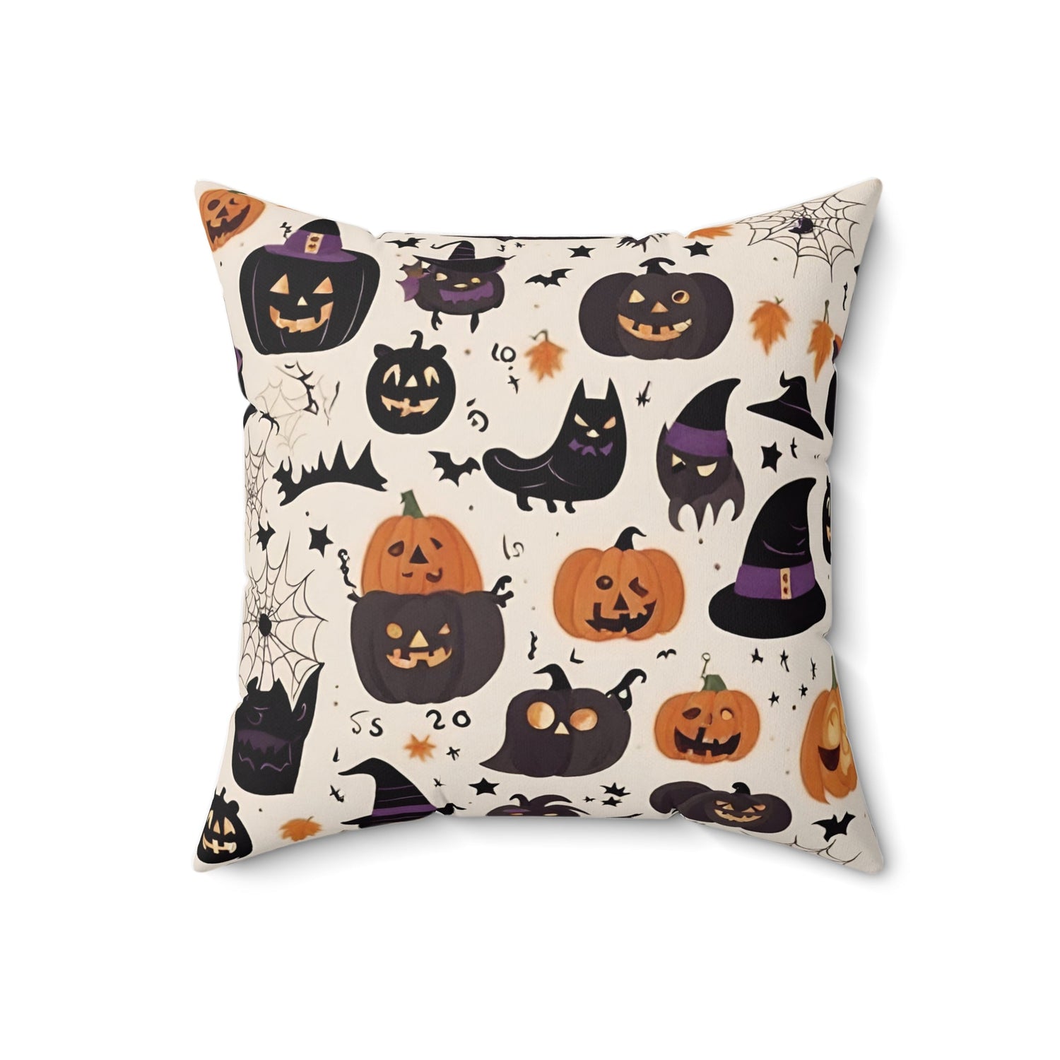 18" × 18" Home Decor Halloween Accent Pillows for Throw Pillows Decor for Couch or Sofa Patterned Petrova Designs