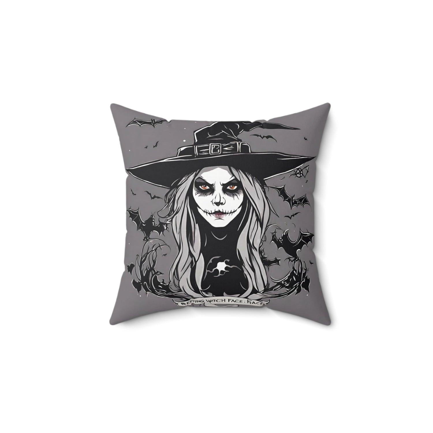 14" × 14" Home Decor Halloween Accent Pillows for Throw Pillows Decor for Couch or Sofa Spooky Petrova Designs