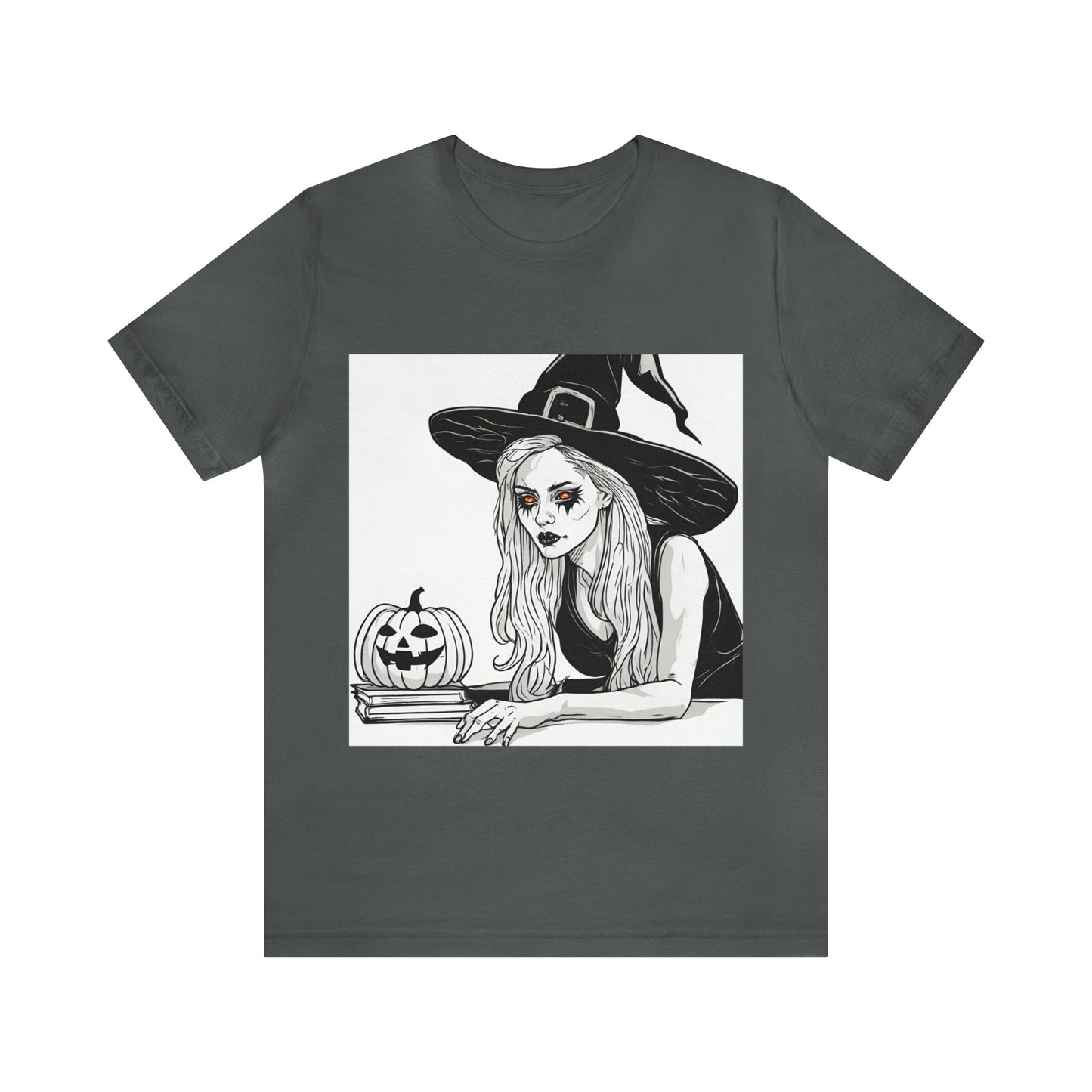 Asphalt T-Shirt Halloween Shirt for Adults for Halloween Present Graphic Tee Bella Canvas Black Scary Petrova Designs