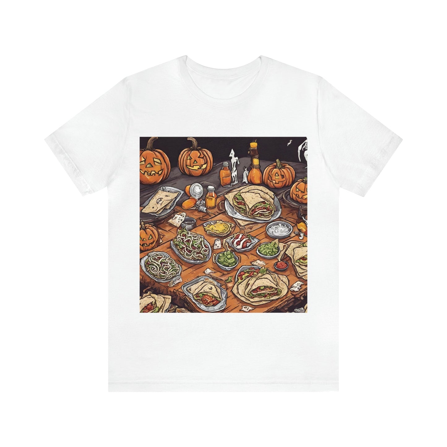 T-Shirt Halloween T-Shirt Graphic Tee for Men Women Bella Canvas Shirt Halloween Cute Petrova Designs