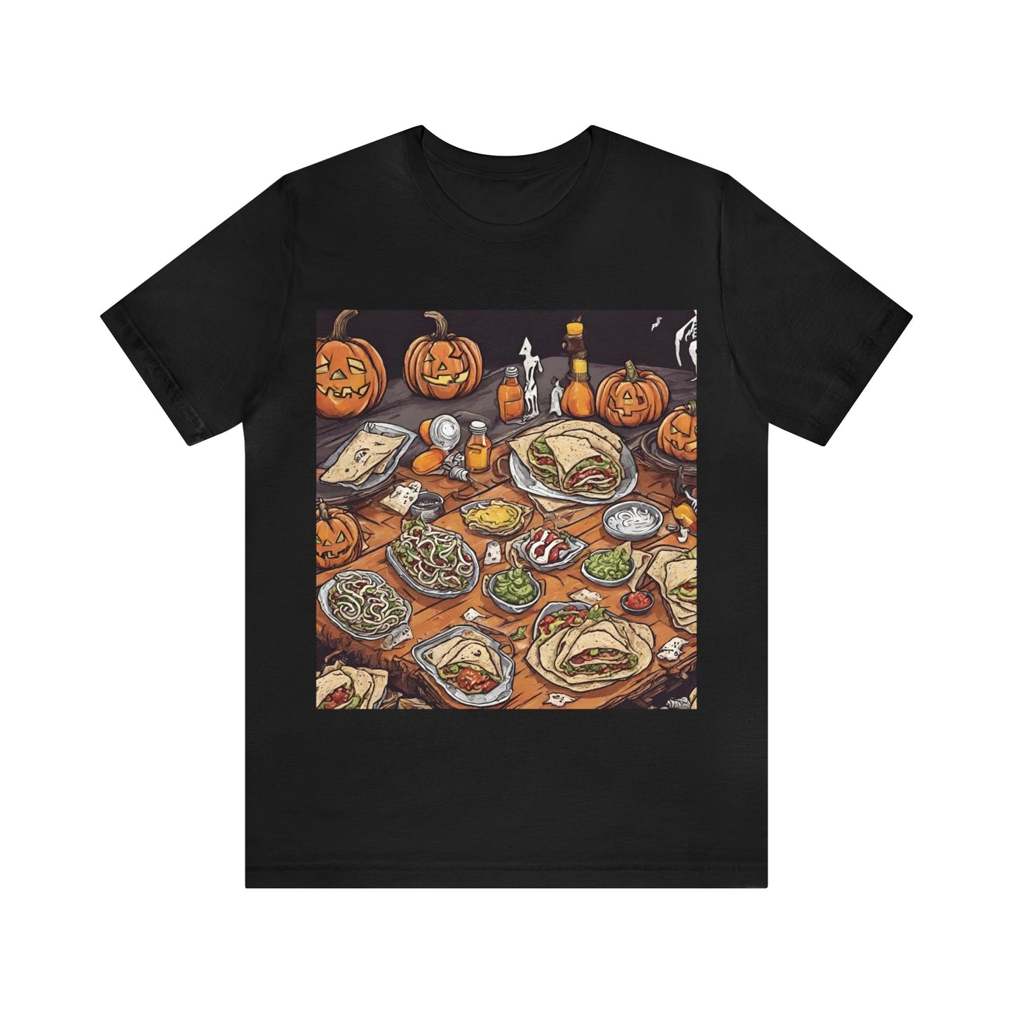 T-Shirt Halloween T-Shirt Graphic Tee for Men Women Bella Canvas Shirt Halloween Cute Petrova Designs