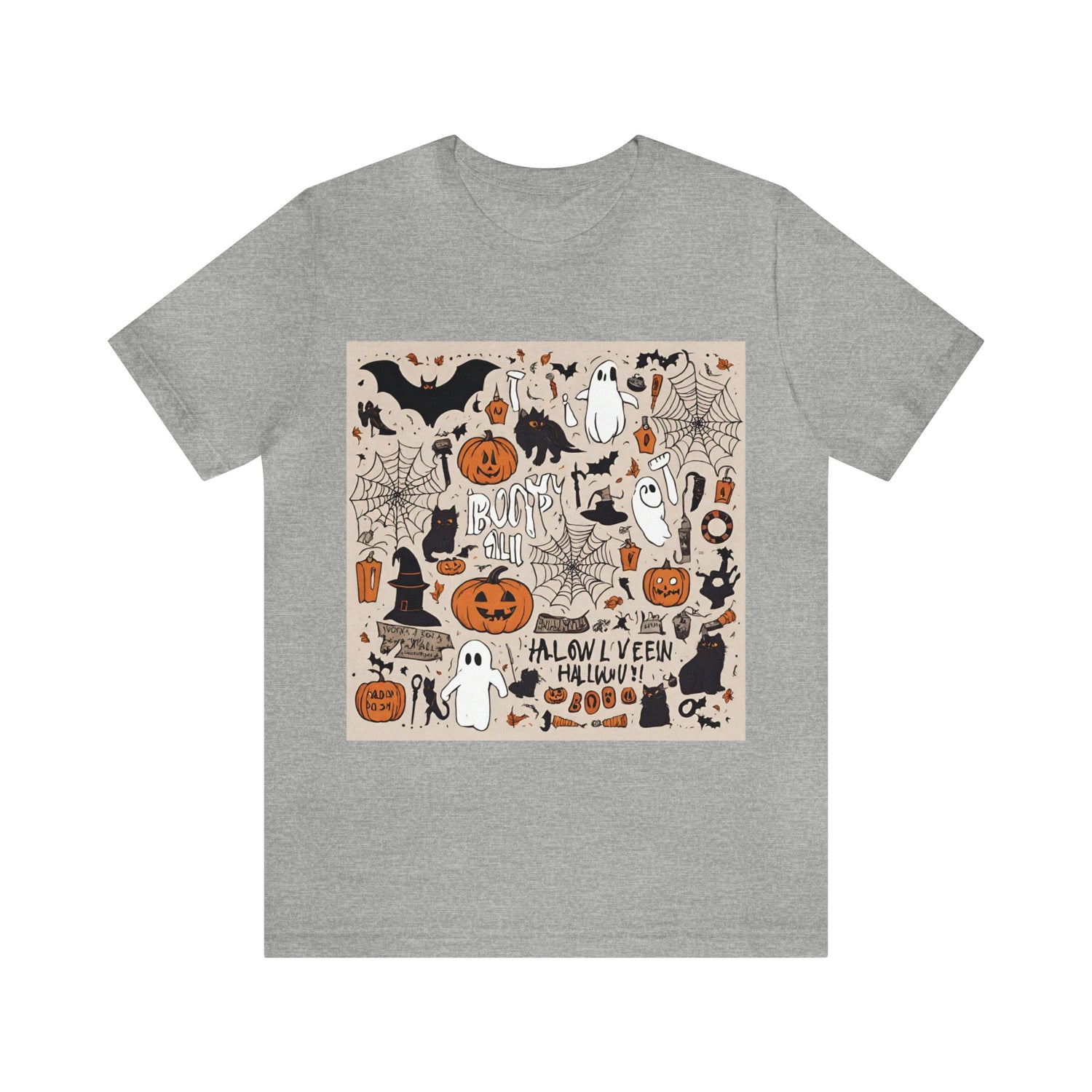 T-Shirt Halloween T-Shirt Graphic Tee for Men Women Bella Canvas Shirt Halloween Petrova Designs