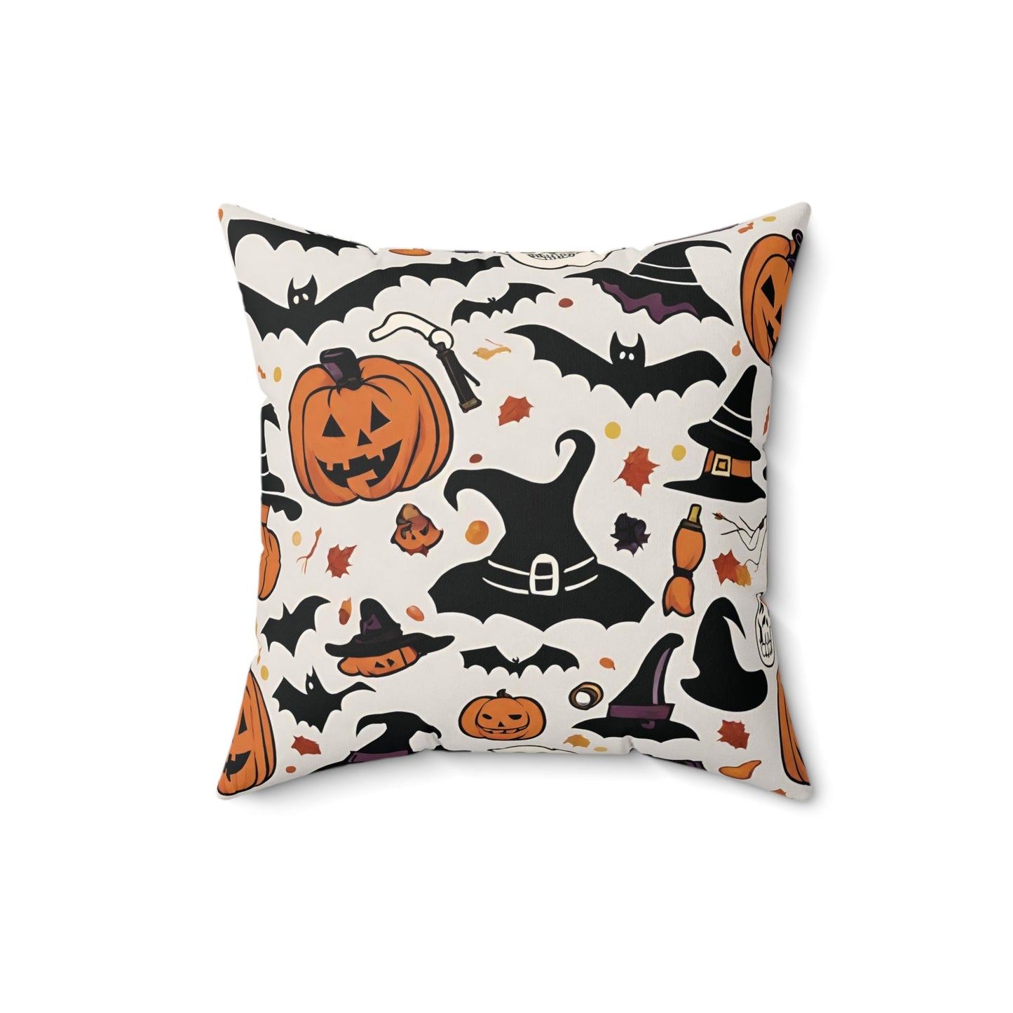 16" × 16" Home Decor Halloween Throw Pillow Decor Perfect for Couch or Sofa Accent Pillow Petrova Designs