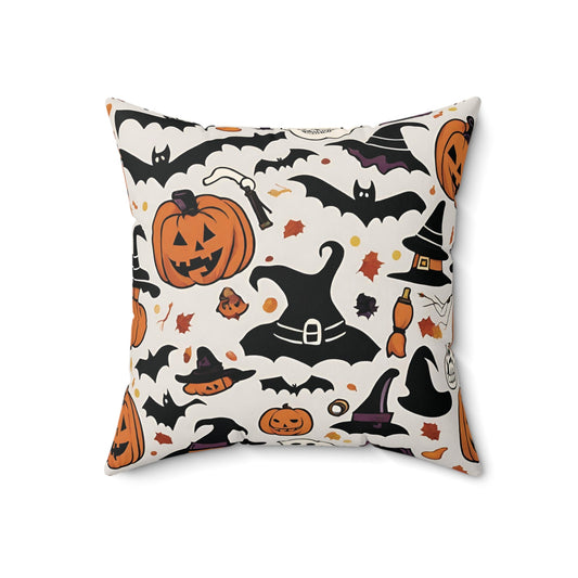 18" × 18" Home Decor Halloween Throw Pillow Decor Perfect for Couch or Sofa Accent Pillow Petrova Designs