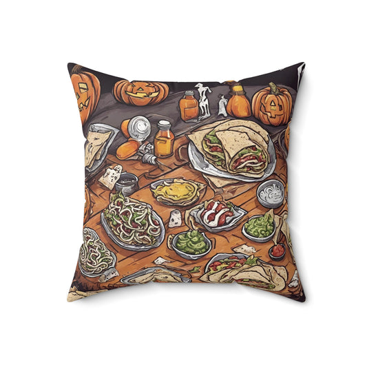 18" × 18" Home Decor Halloween Throw Pillow Decor Perfect for Couch or Sofa Accent Pillow Petrova Designs