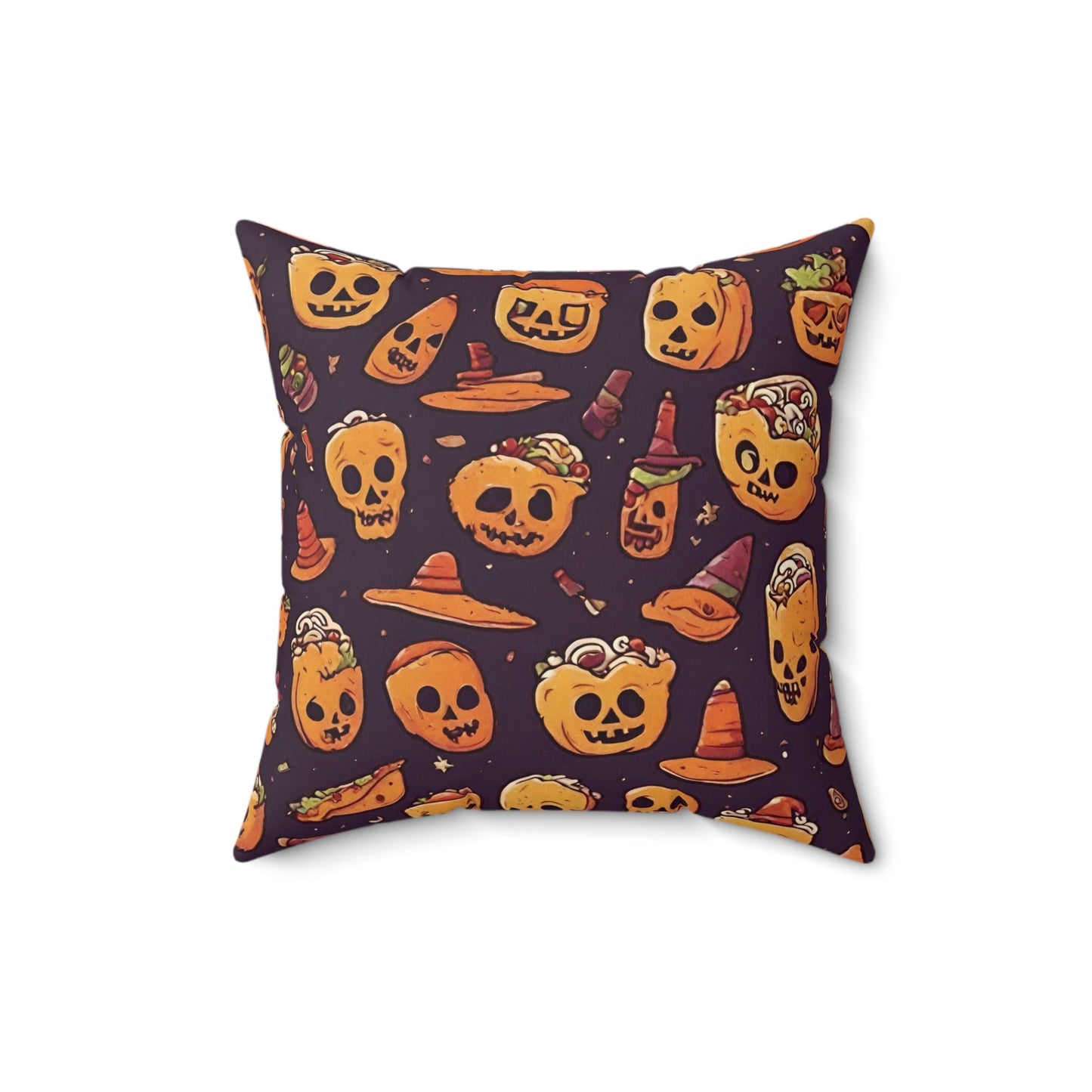 Home Decor Halloween Throw Pillow Decor Perfect for Couch or Sofa Accent Pillow Cute Petrova Designs