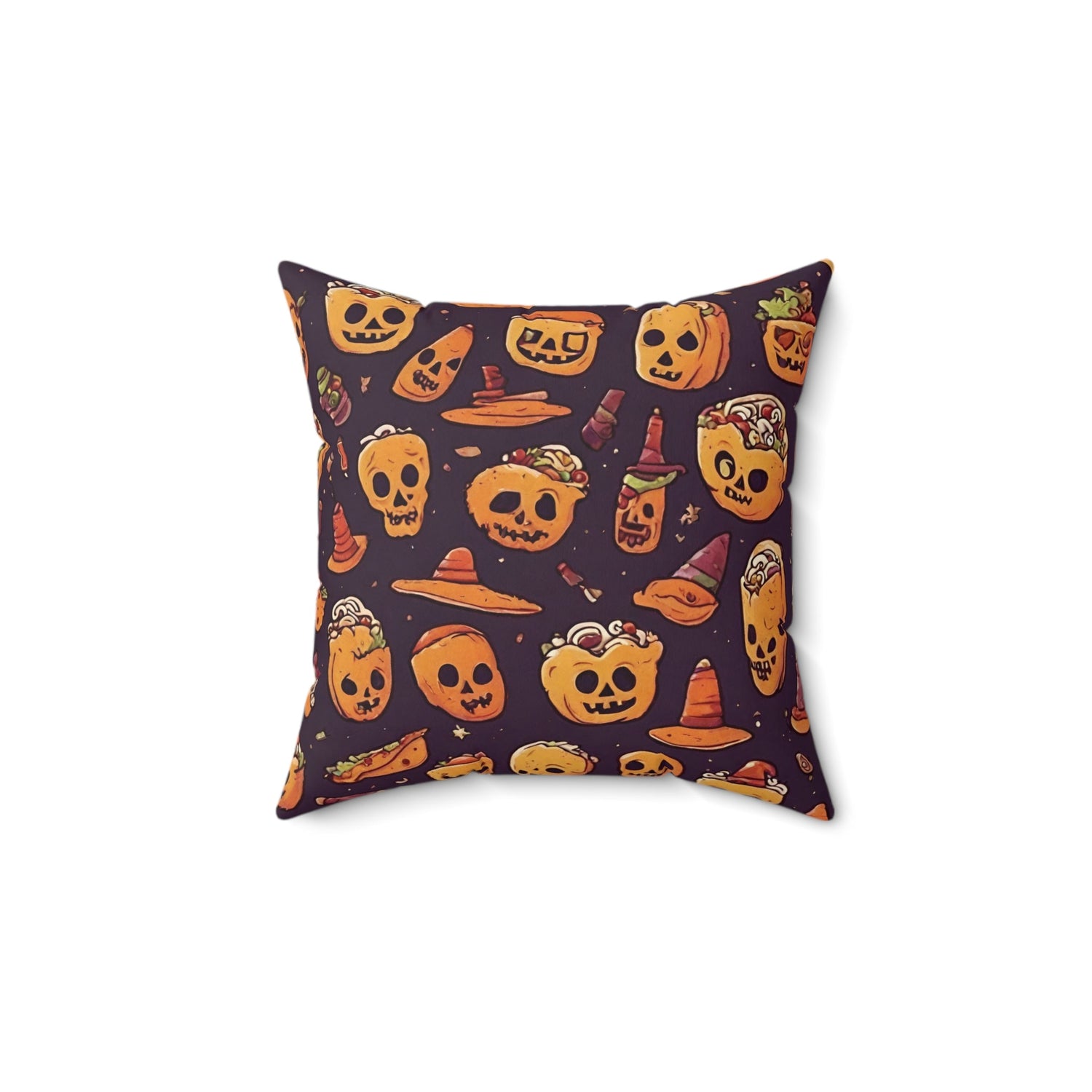 Home Decor Halloween Throw Pillow Decor Perfect for Couch or Sofa Accent Pillow Cute Petrova Designs