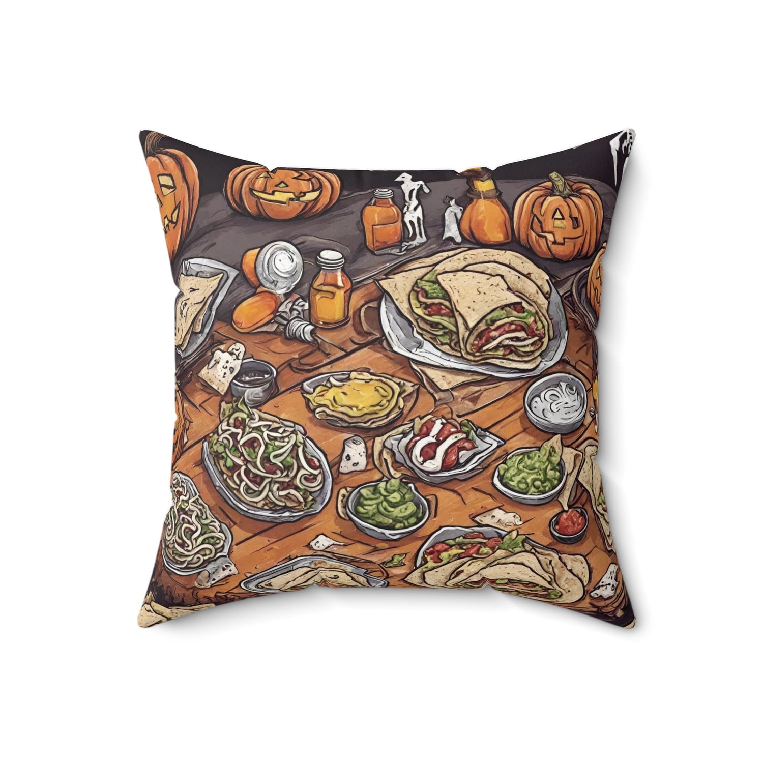 Home Decor Halloween Throw Pillow Decor Perfect for Couch or Sofa Accent Pillow Petrova Designs