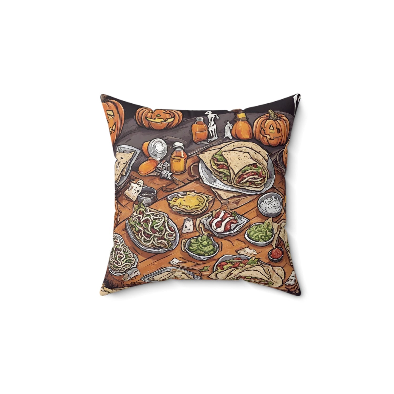 Home Decor Halloween Throw Pillow Decor Perfect for Couch or Sofa Accent Pillow Petrova Designs