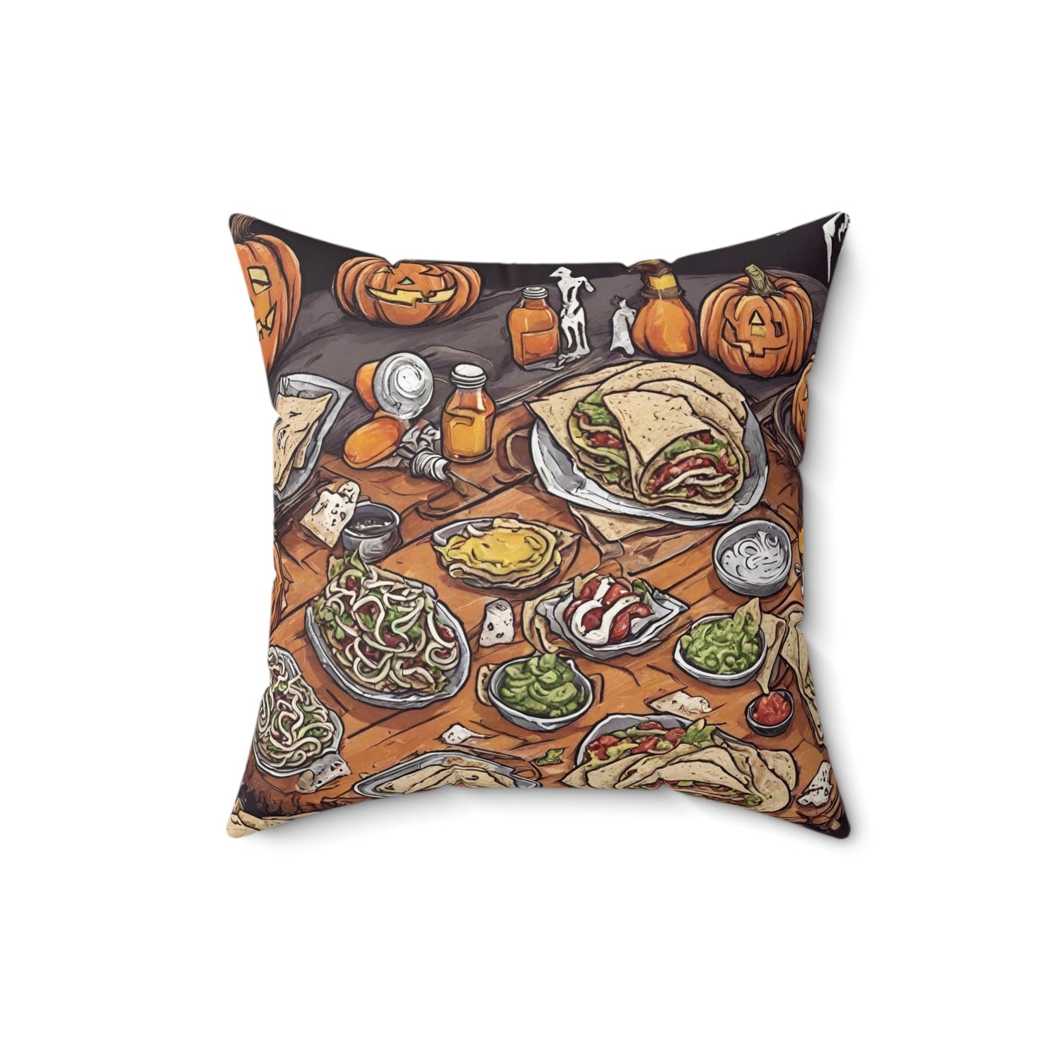 Home Decor Halloween Throw Pillow Decor Perfect for Couch or Sofa Accent Pillow Petrova Designs