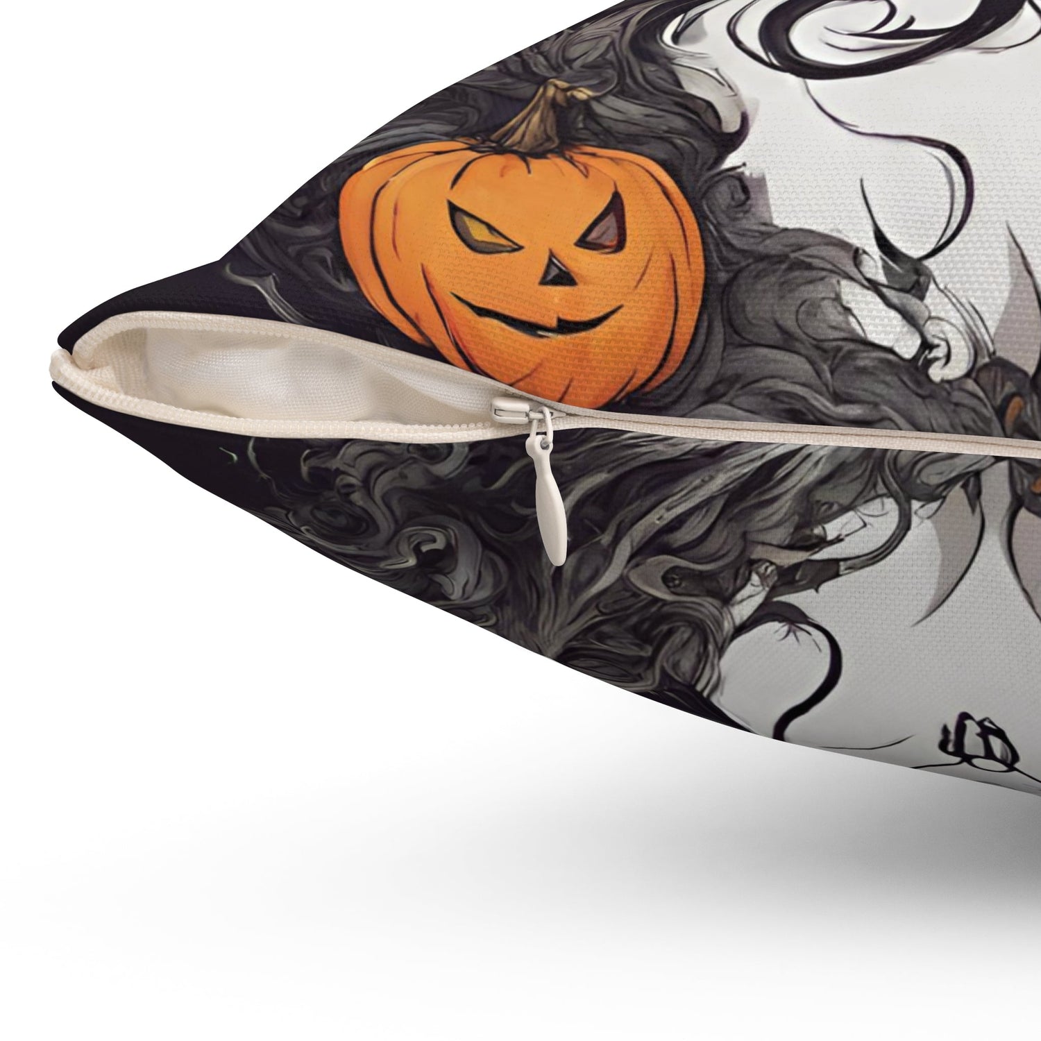 Home Decor Halloween Throw Pillow Decor Perfect for Couch or Sofa Accent Pillow Witch Petrova Designs