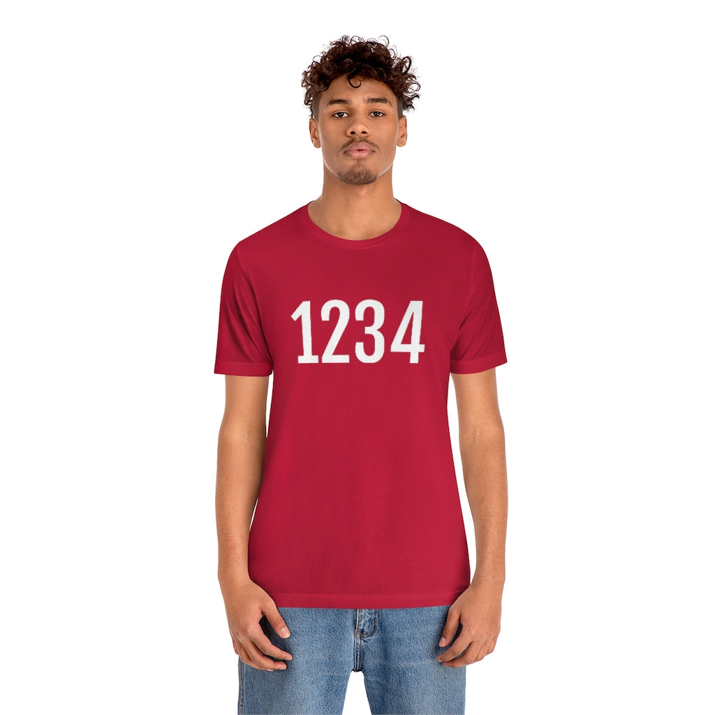 T-Shirt Numbered Tee Shirt with Numbers On Them for Numbered T-Shirt Outfit Petrova Designs