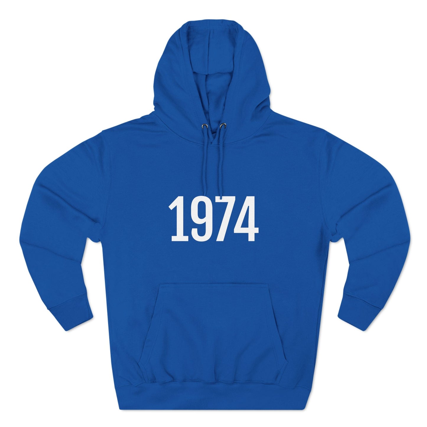 Hoodie Sweatshirt for Men & Women with Number On for Year Black Hoodie Outfit 1974 Petrova Designs