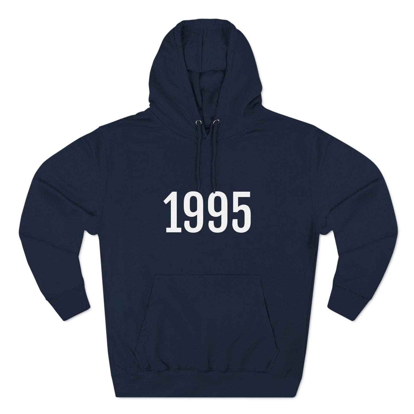 Hoodie Sweatshirt for Men & Women with Number On for Year Black Hoodie Outfit 1995 Petrova Designs