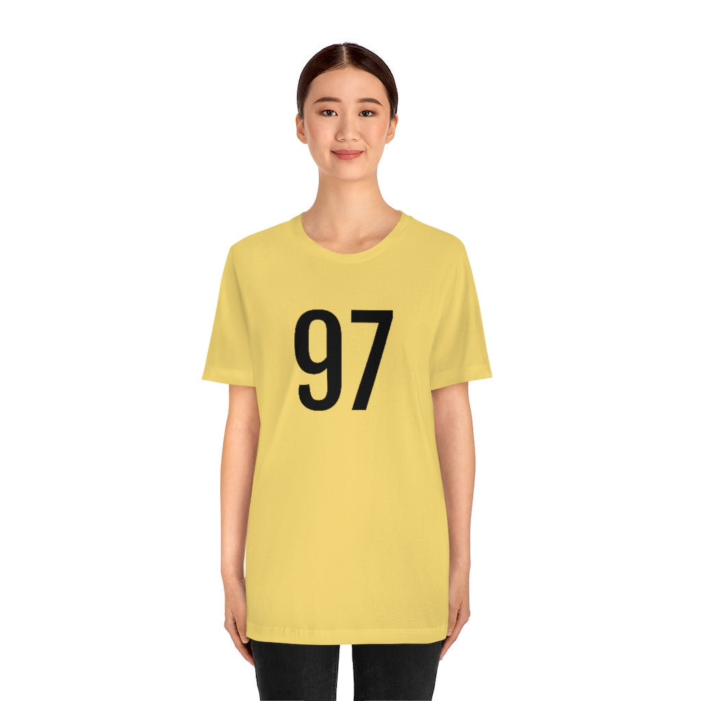 T-Shirt Tee Shirt with Numbers On Them for Numbered T-Shirt Outfit Numerology Aesthetic Petrova Designs