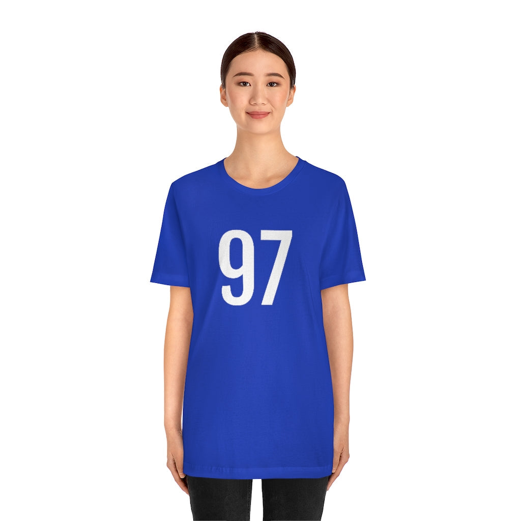 T-Shirt Tee Shirt with Numbers On Them for Numbered T-Shirt Outfit Numerology Aesthetic Petrova Designs