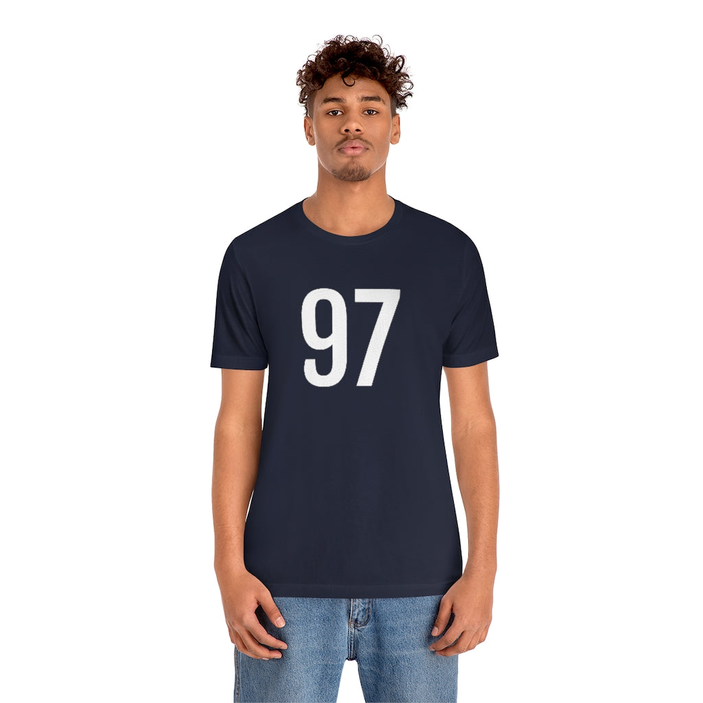 T-Shirt Tee Shirt with Numbers On Them for Numbered T-Shirt Outfit Numerology Aesthetic Petrova Designs