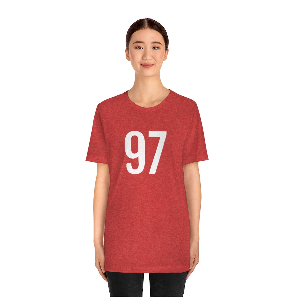 T-Shirt Tee Shirt with Numbers On Them for Numbered T-Shirt Outfit Numerology Aesthetic Petrova Designs