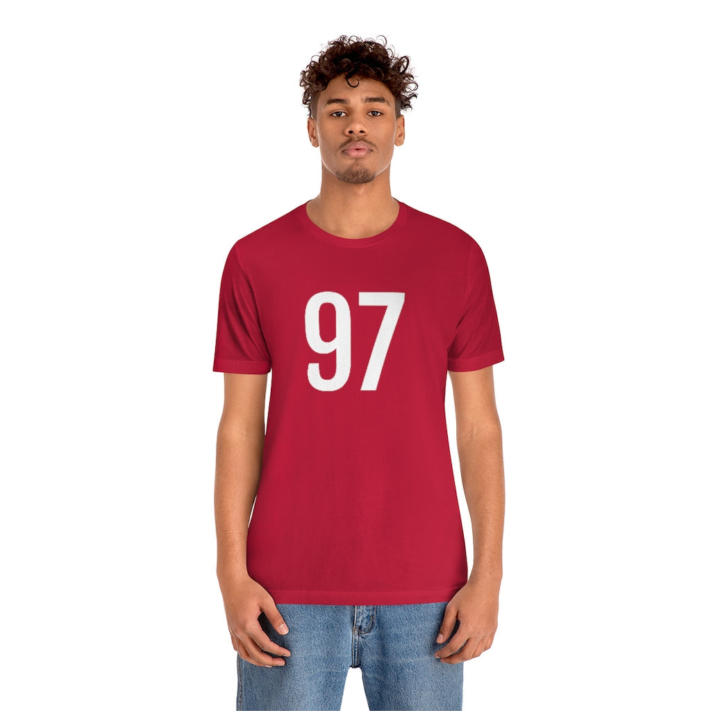 T-Shirt Tee Shirt with Numbers On Them for Numbered T-Shirt Outfit Numerology Aesthetic Petrova Designs