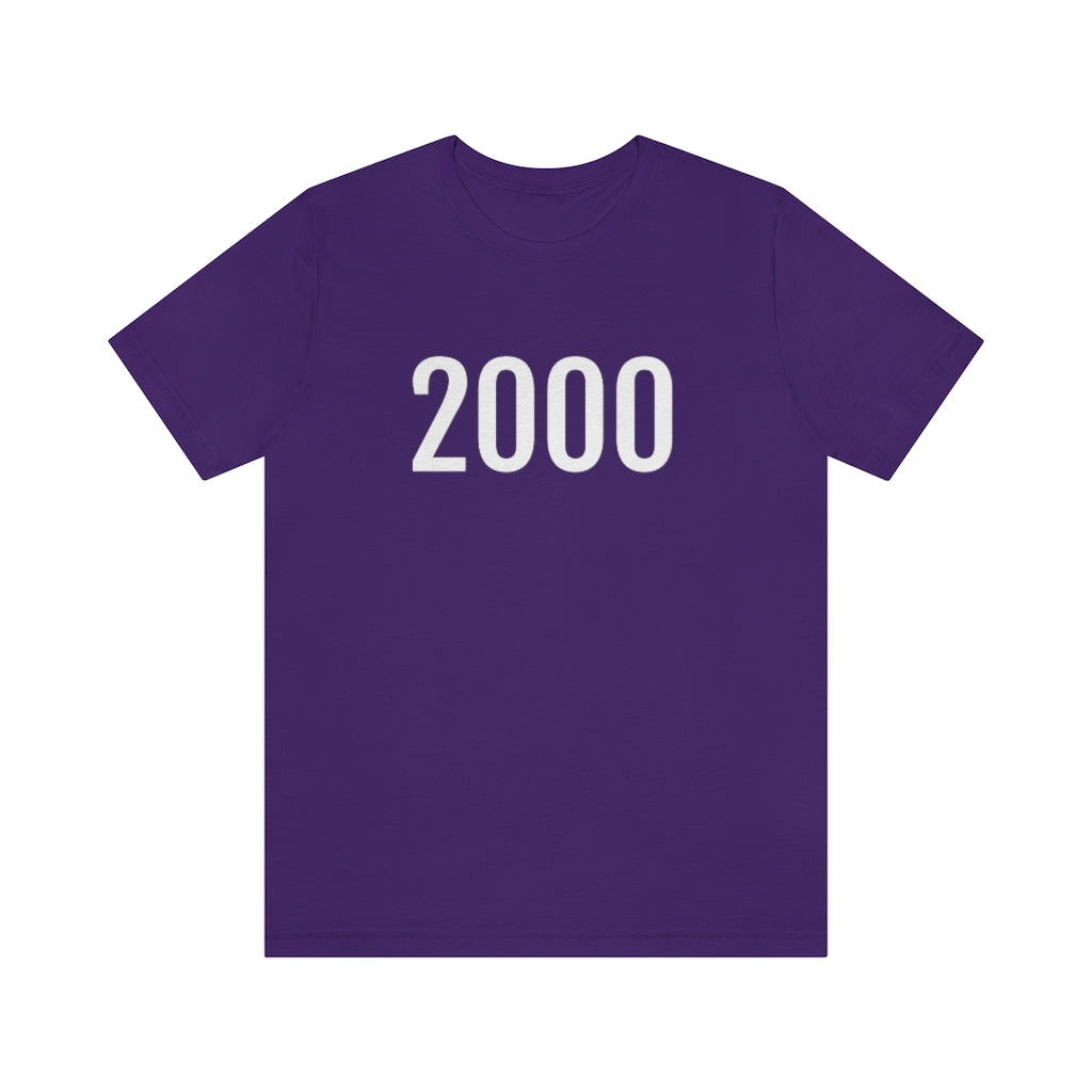 Team Purple T-Shirt Tee Shirt with Numbers On Them for Numbered T-Shirt Outfit Numerology Aesthetic Petrova Designs