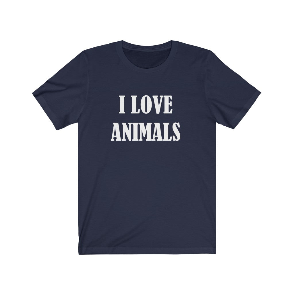 Navy T-Shirt Text Shirt for Men & Women Black Bella Canvas Shirts for Tshirt Outfit Aesthetic Animals Petrova Designs