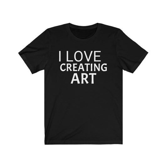 Black T-Shirt Text Shirt for Men & Women Black Bella Canvas Shirts for Tshirt Outfit Aesthetic Artist Art Petrova Designs