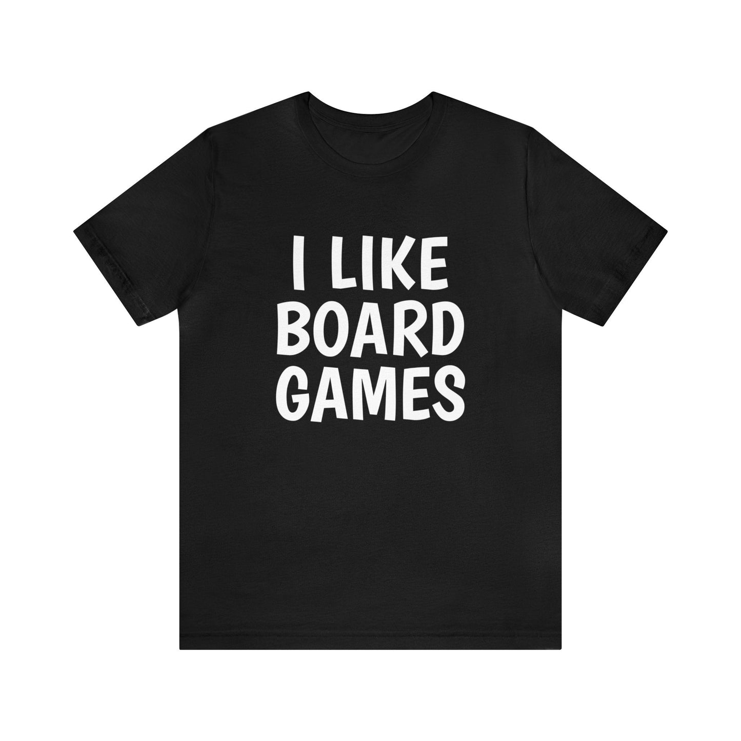 Black T-Shirt Text Shirt for Men & Women Black Bella Canvas Shirts for Tshirt Outfit Aesthetic Board Games Petrova Designs