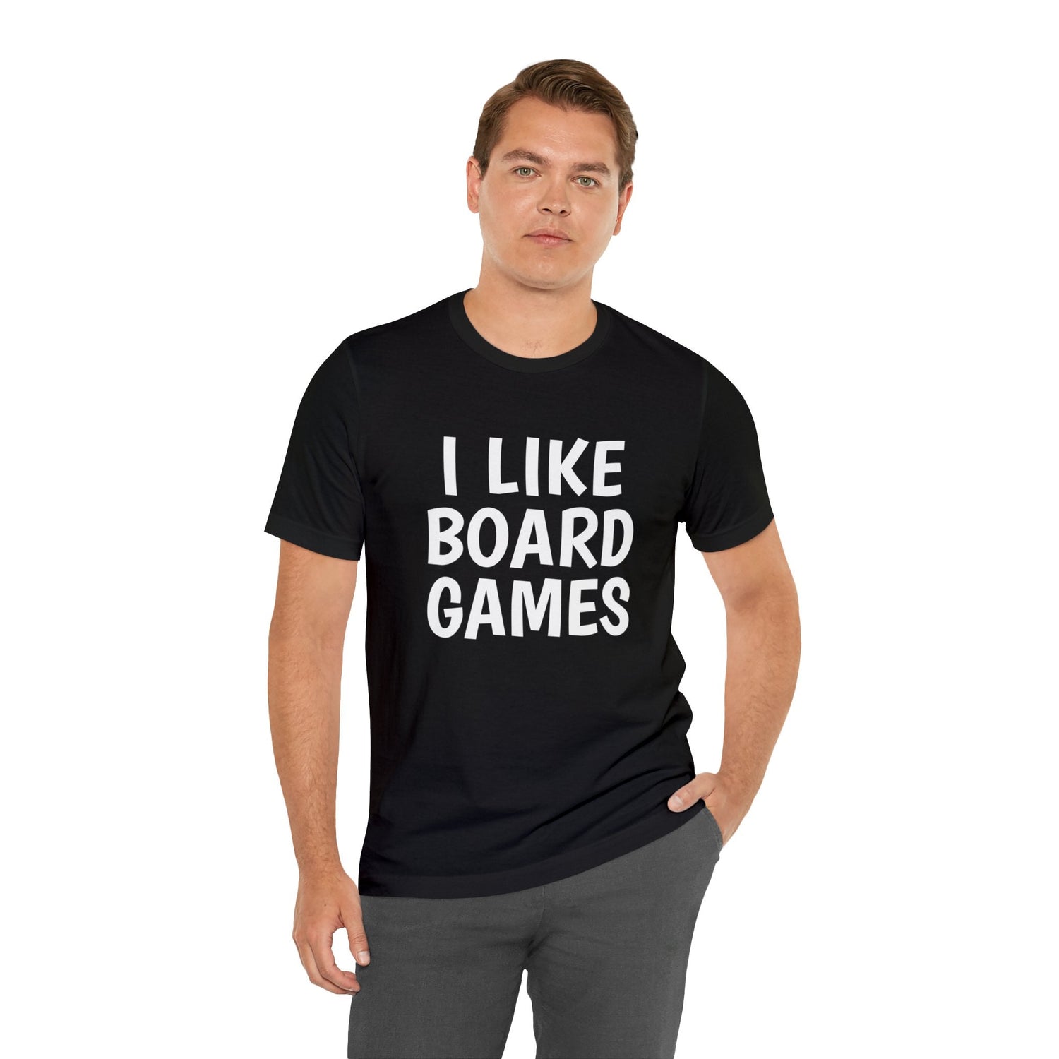 T-Shirt Text Shirt for Men & Women Black Bella Canvas Shirts for Tshirt Outfit Aesthetic Board Games Petrova Designs