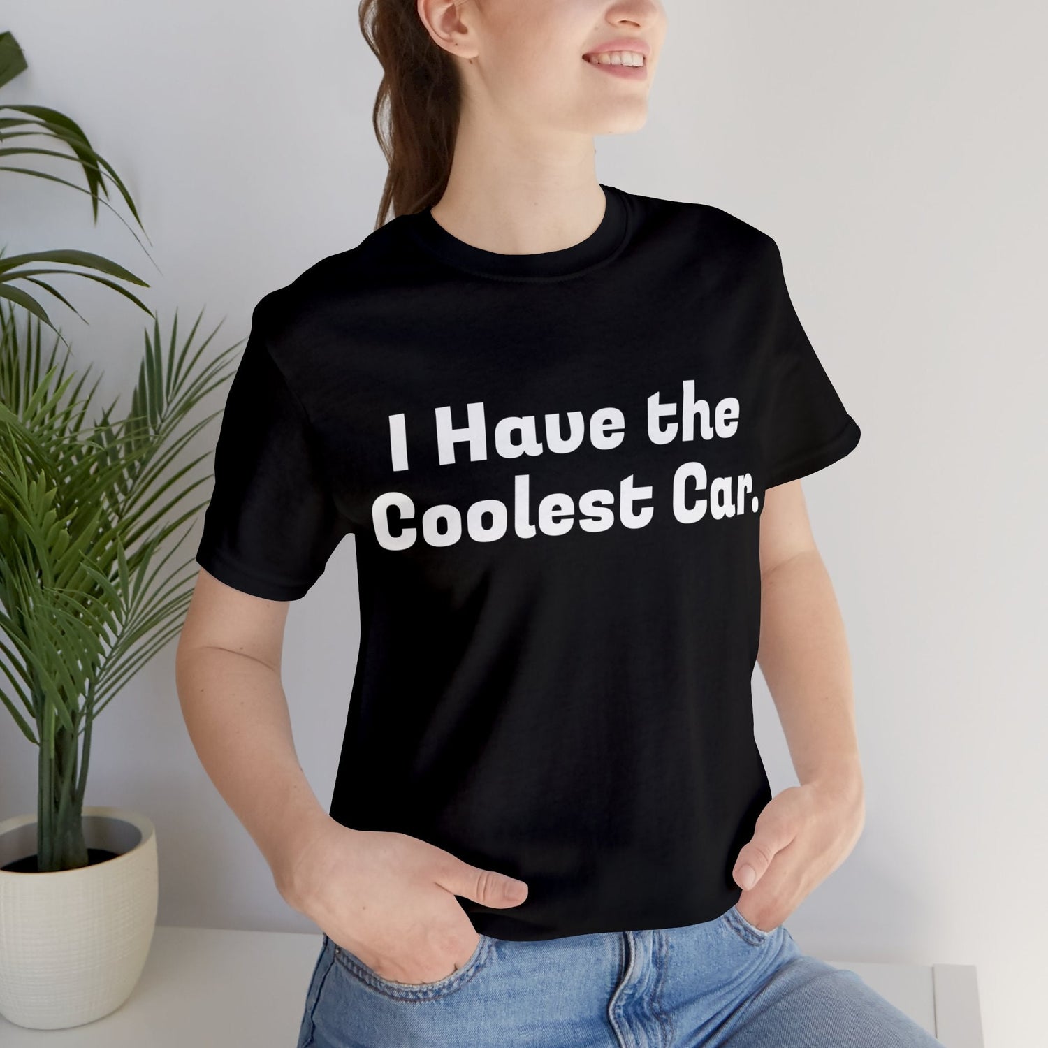 T-Shirt Text Shirt for Men & Women Black Bella Canvas Shirts for Tshirt Outfit Aesthetic Car Petrova Designs