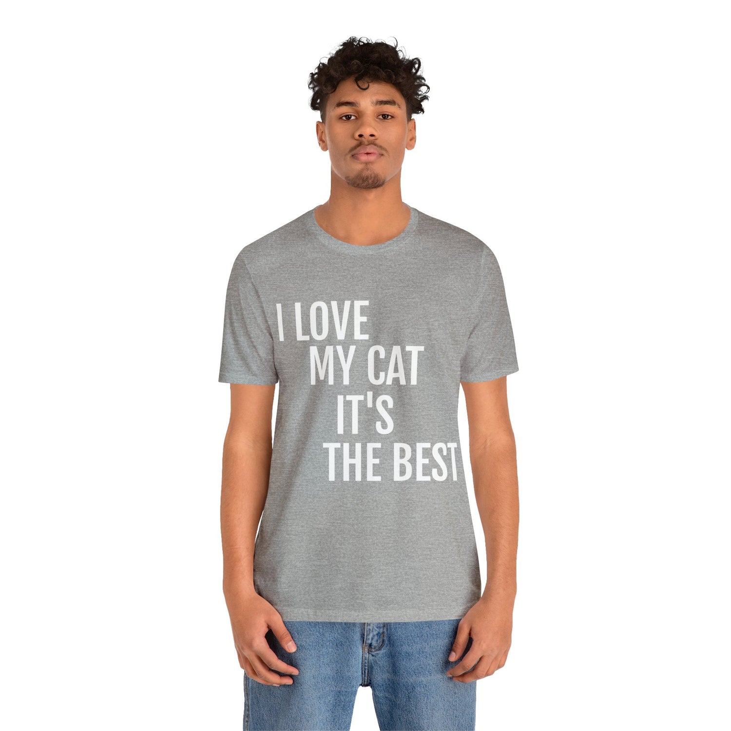 T-Shirt Text Shirt for Men & Women Black Bella Canvas Shirts for Tshirt Outfit Aesthetic Cat Mom Cat Dad Petrova Designs