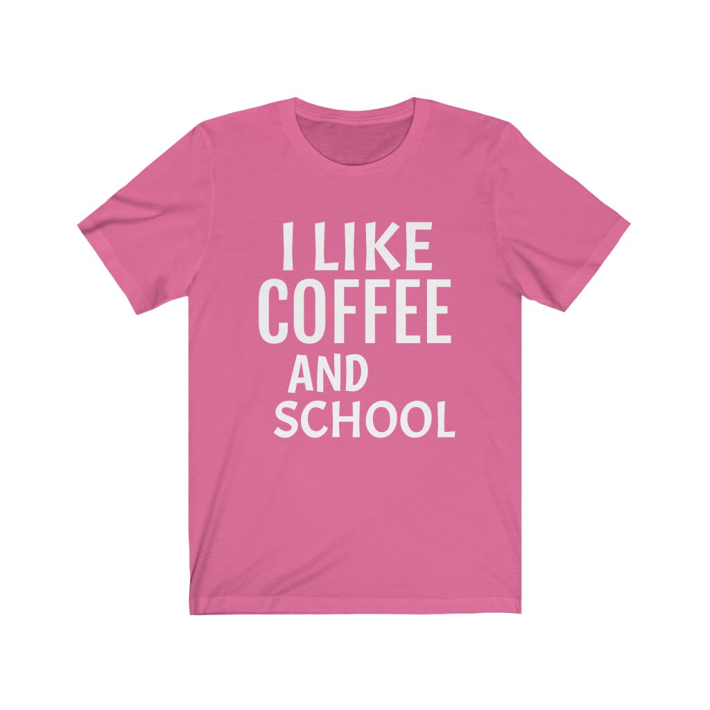 Charity Pink T-Shirt Text Shirt for Men & Women Black Bella Canvas Shirts for Tshirt Outfit Aesthetic Coffee Caffeine Petrova Designs