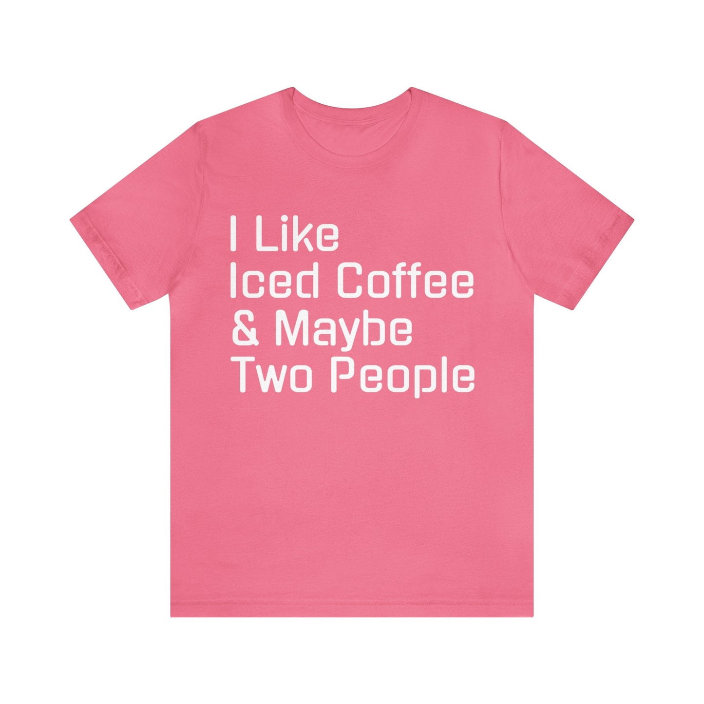 Charity Pink T-Shirt Text Shirt for Men & Women Black Bella Canvas Shirts for Tshirt Outfit Aesthetic Coffee Iced Petrova Designs