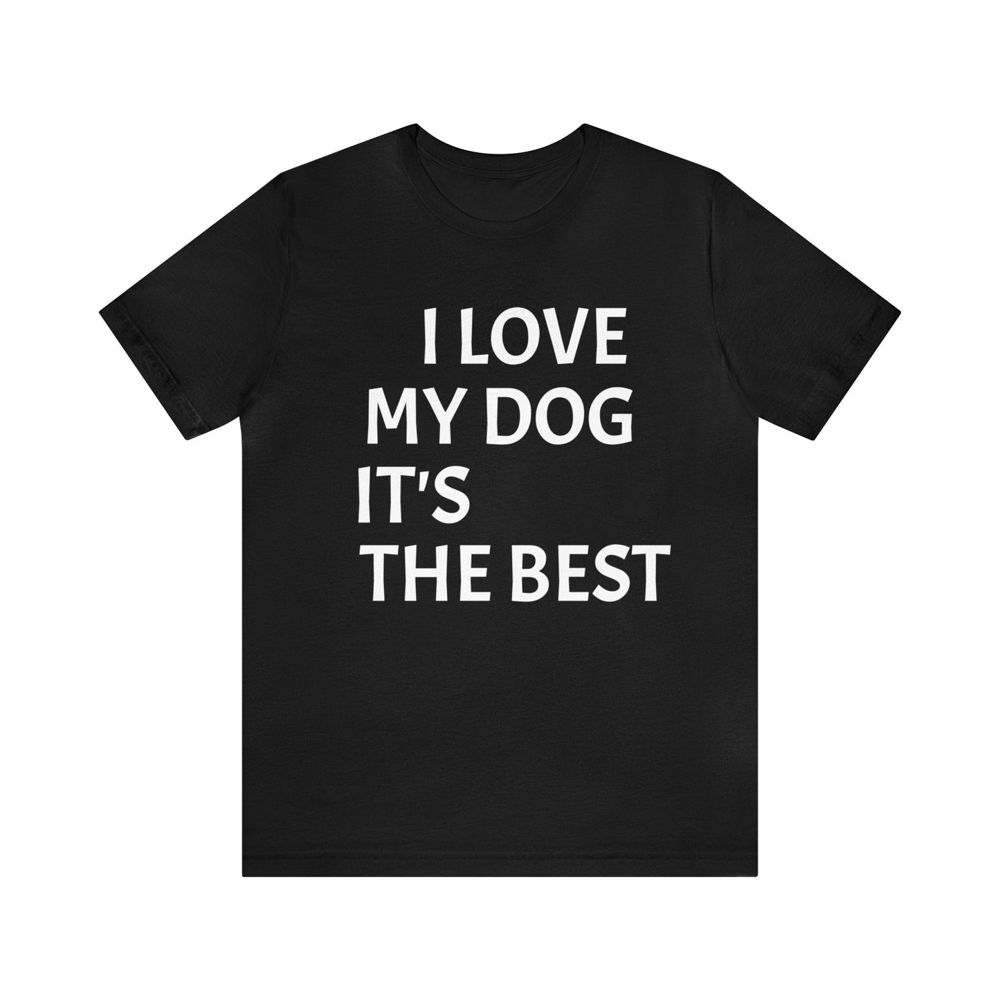 Black T-Shirt Text Shirt for Men & Women Black Bella Canvas Shirts for Tshirt Outfit Aesthetic Dog Mom Dog Dad Petrova Designs