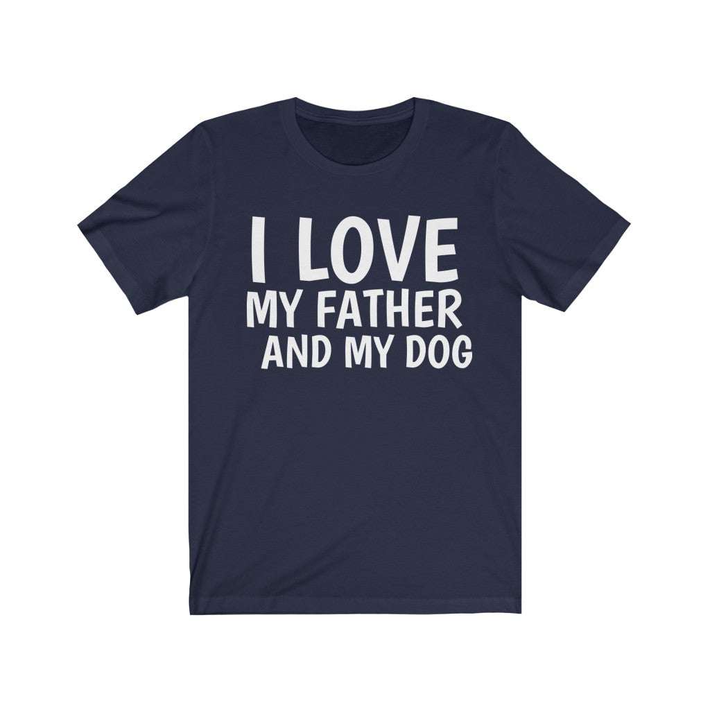 Navy T-Shirt Text Shirt for Men & Women Black Bella Canvas Shirts for Tshirt Outfit Aesthetic Dog Mom Dog Dad Petrova Designs